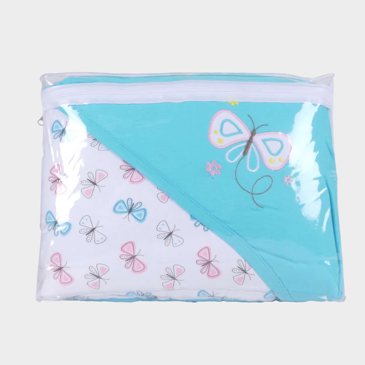 Colcha para Bebés con Capucha 68 X 80 cm