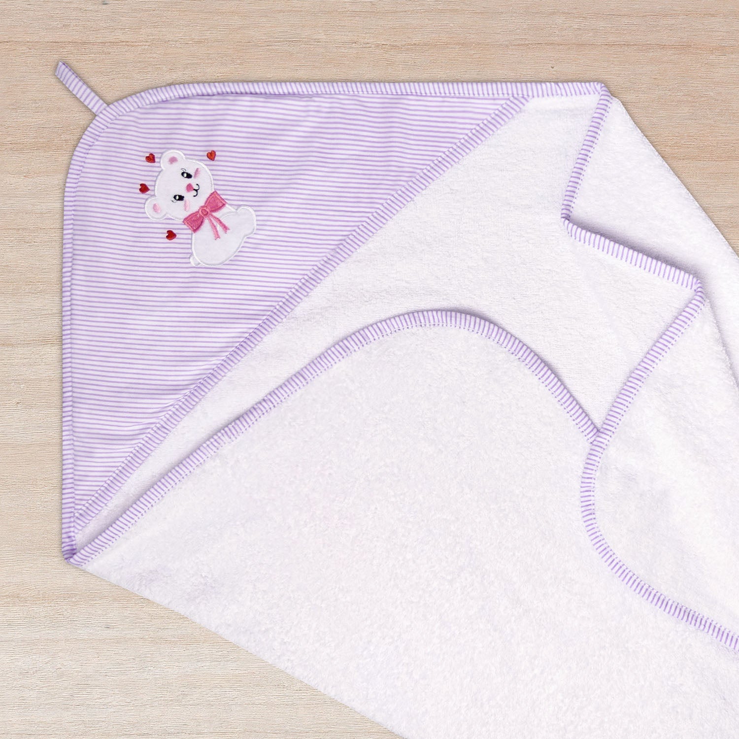 Toalla para Bebés con Capucha 74x85cm
