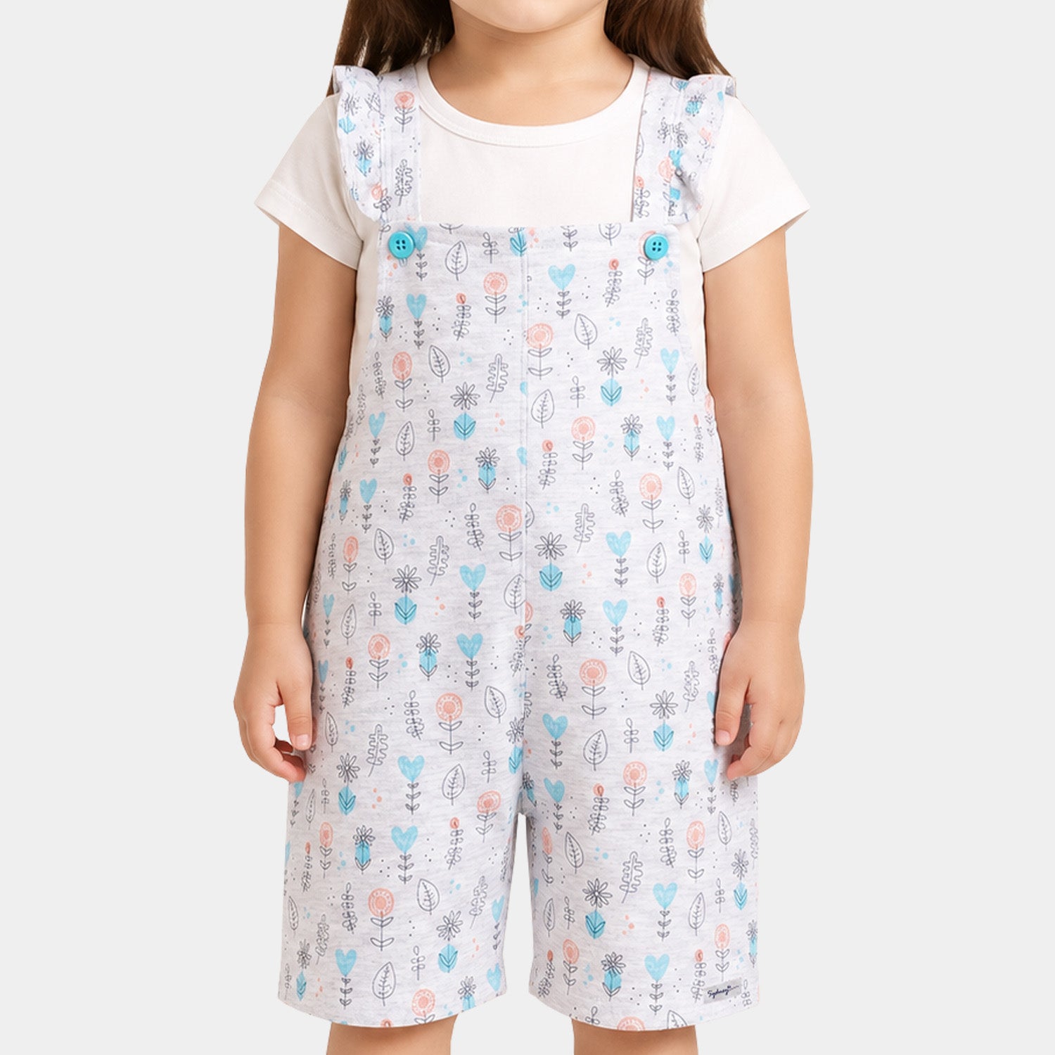Overol para Niñas con Diseño Talla - 4