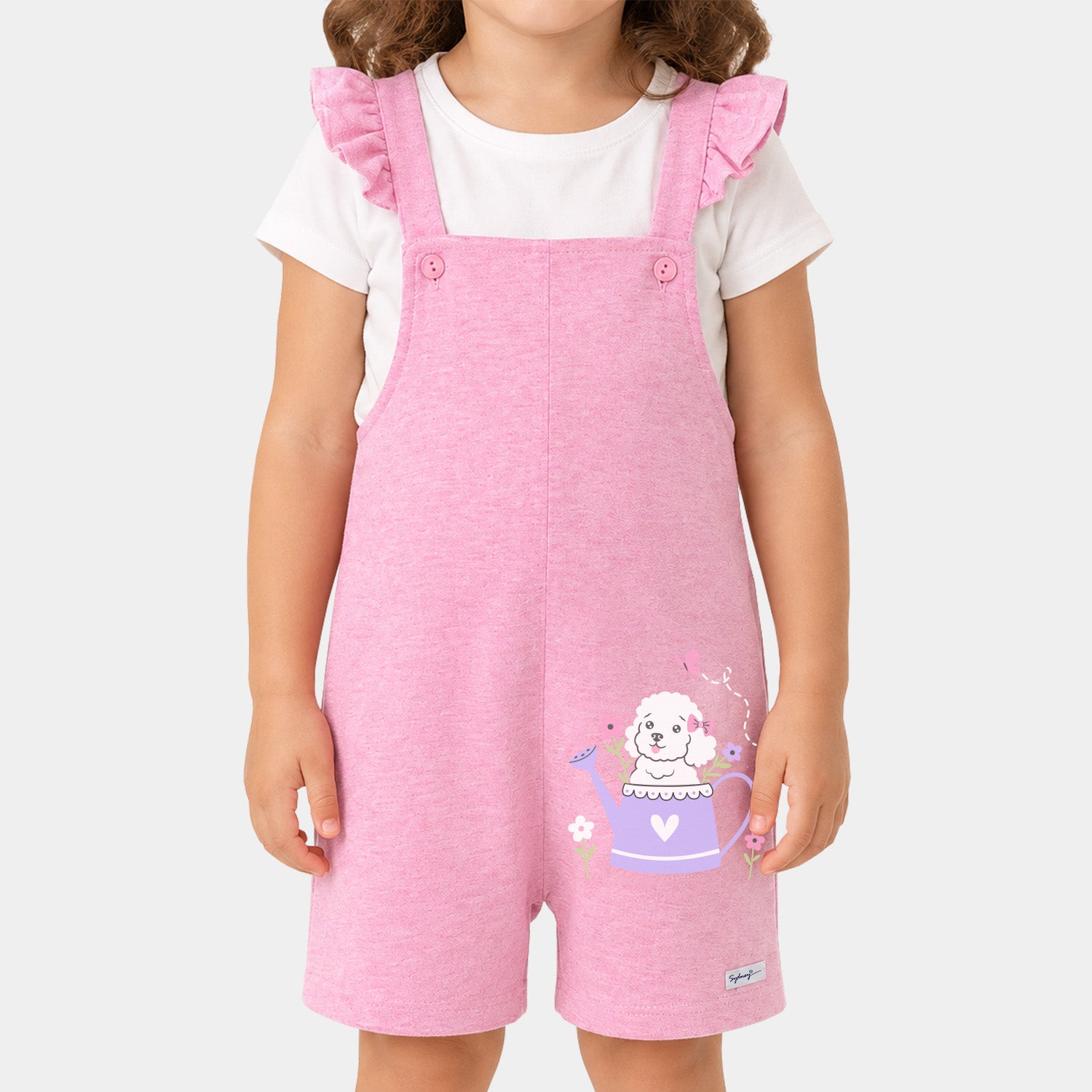 Overol para Niñas con Diseño Talla - 4