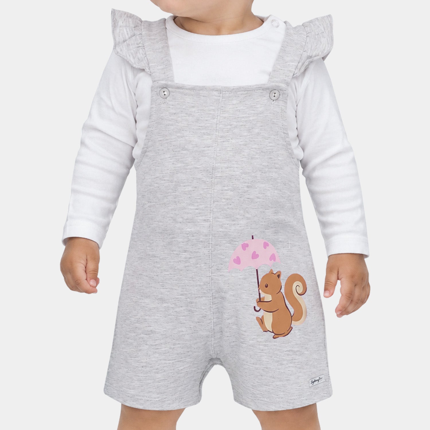 Overol para Niñas con Diseño Talla - 2