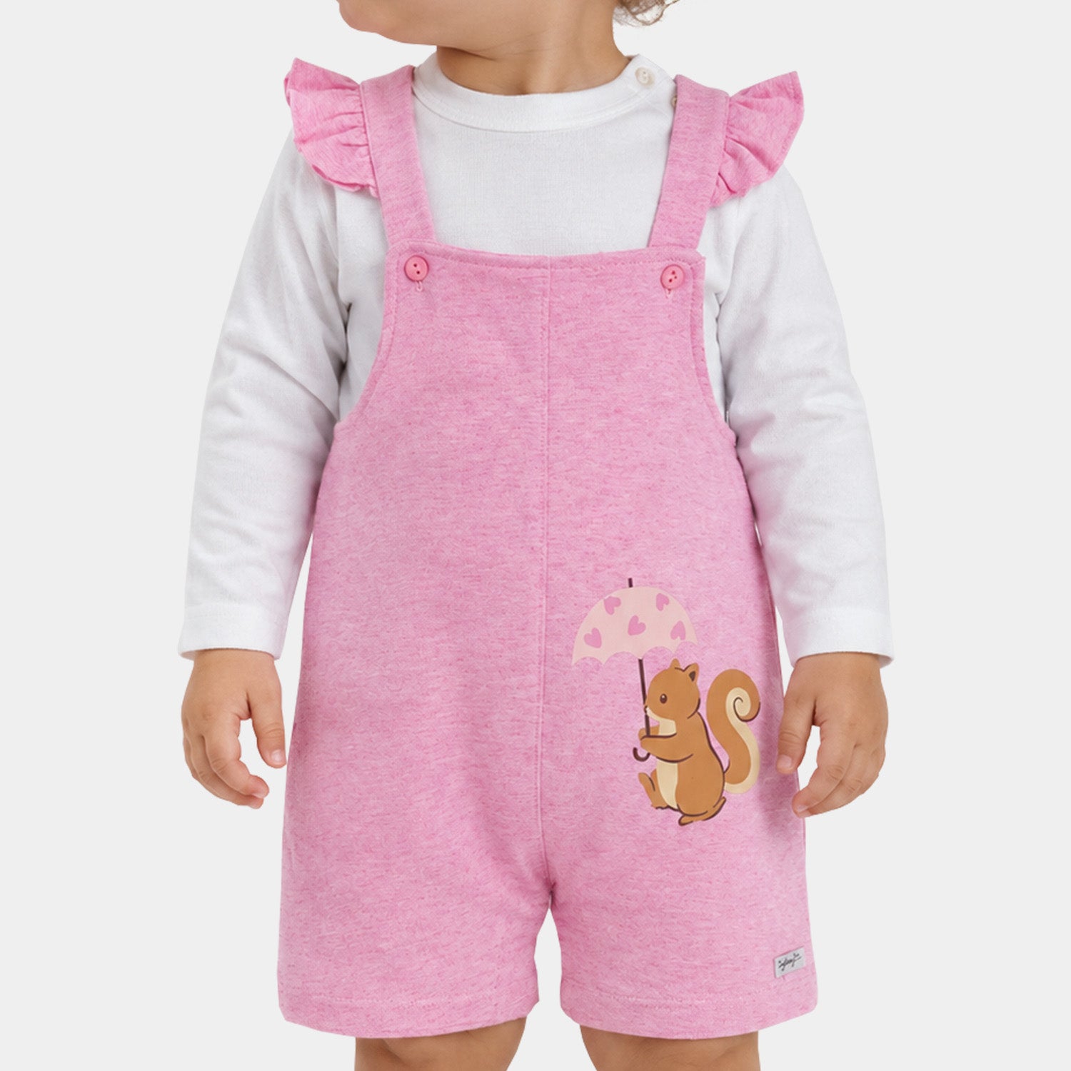 Overol para Niñas con Diseño Talla - 2