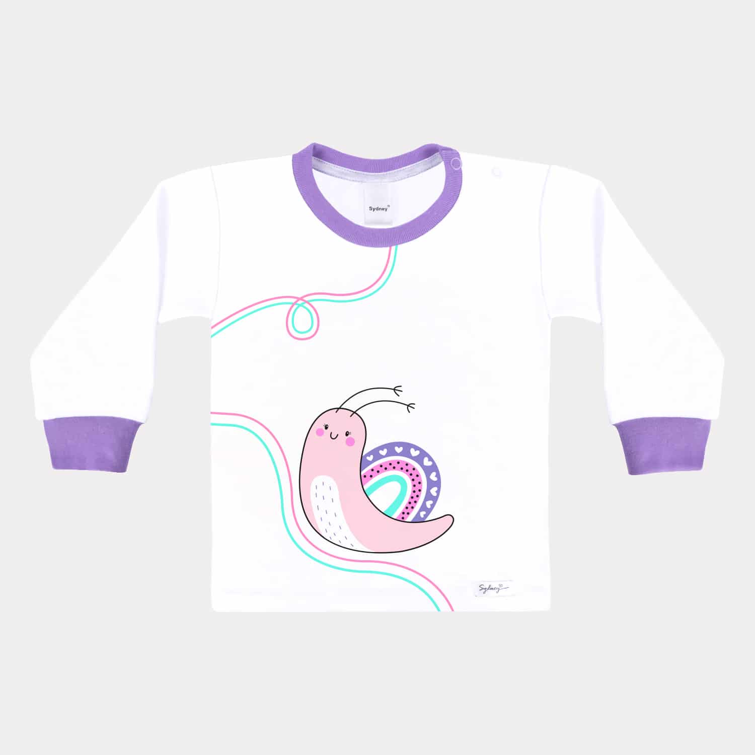 Polo Manga Larga C/Diseño para de Invierno 12-18 Meses