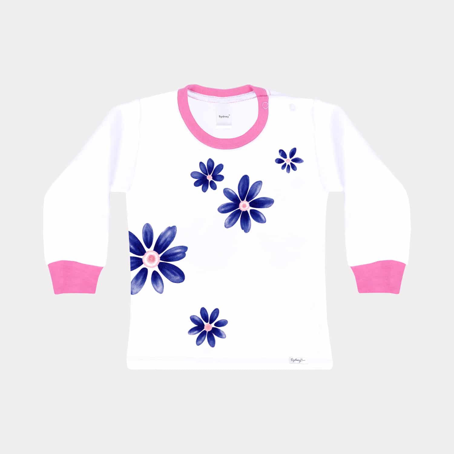 Polo Manga Larga C/Diseño para de Invierno 12-18 Meses