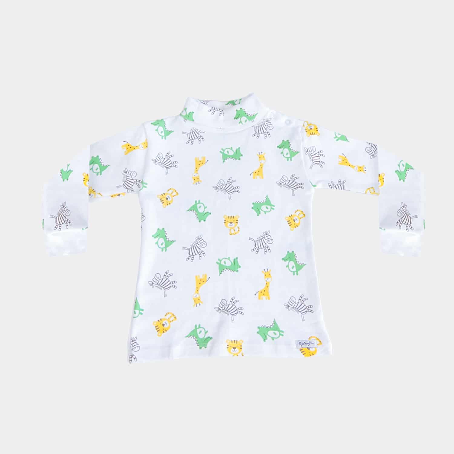 Cafarena Manga Larga  Estampado Unisex Talla 2