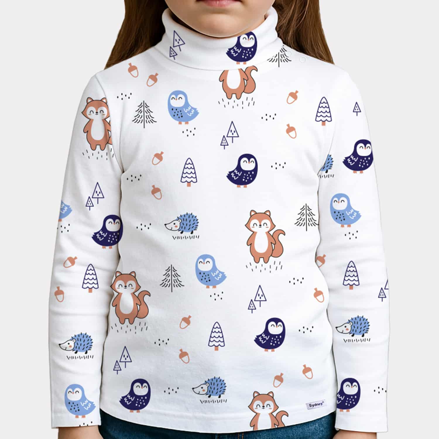 Cafarena Manga Larga Estampado Unisex T-6
