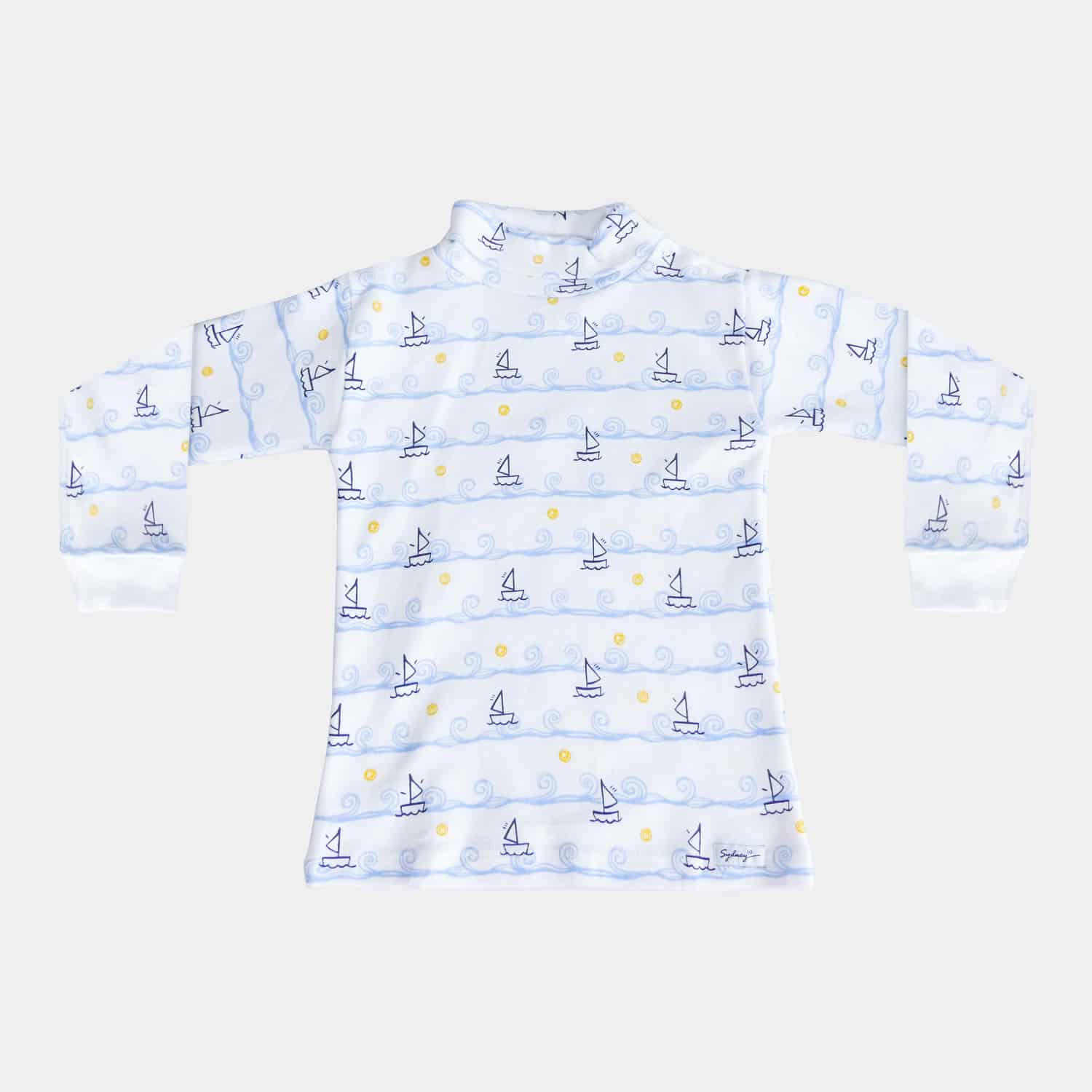 Cafarena Manga Larga  Estampado Unisex Talla 2