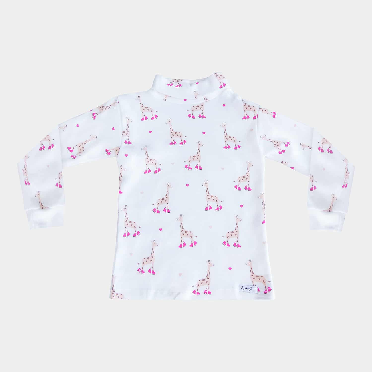 Cafarena Manga Larga  Estampado Unisex Talla 2