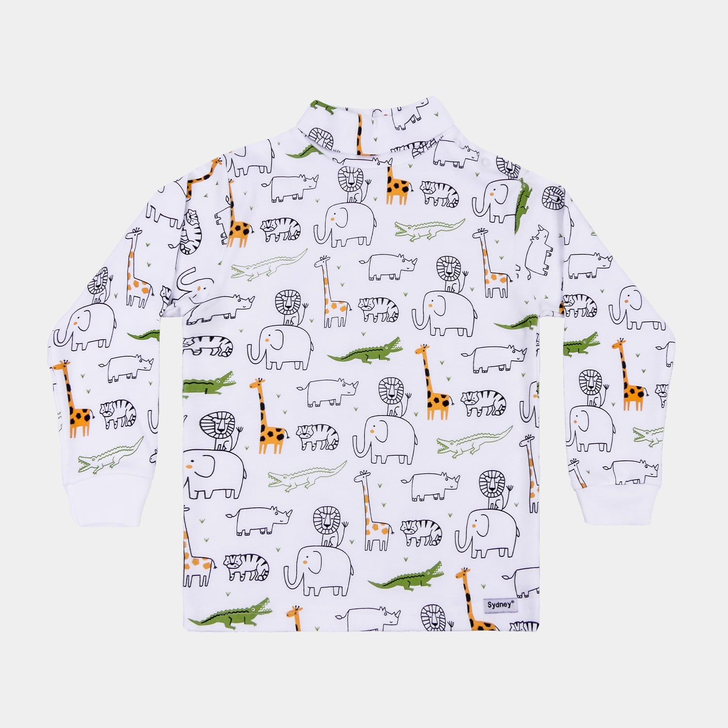Cafarena Manga Larga Estampado Unisex T-6