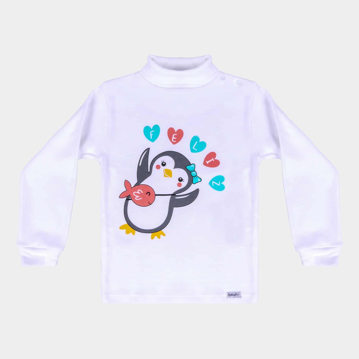 Cafarena Manga Larga Estampado Unisex T-6
