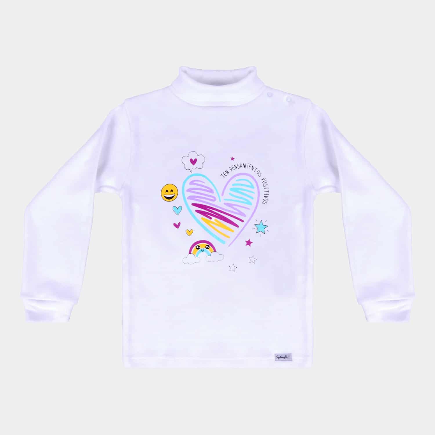 Cafarena Manga Larga Estampado Unisex T-6