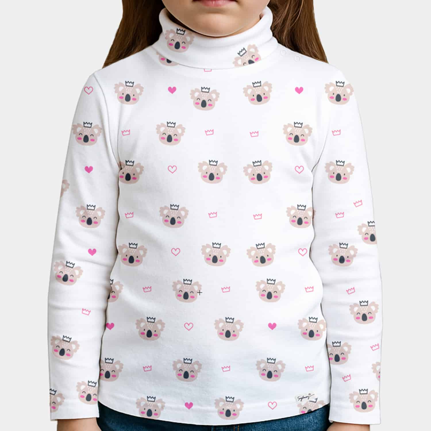 Cafarena Manga Larga  Estampado Unisex Talla 2