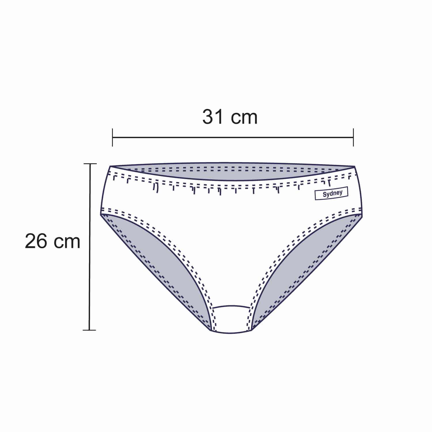Bikini Clásico - Pack x3