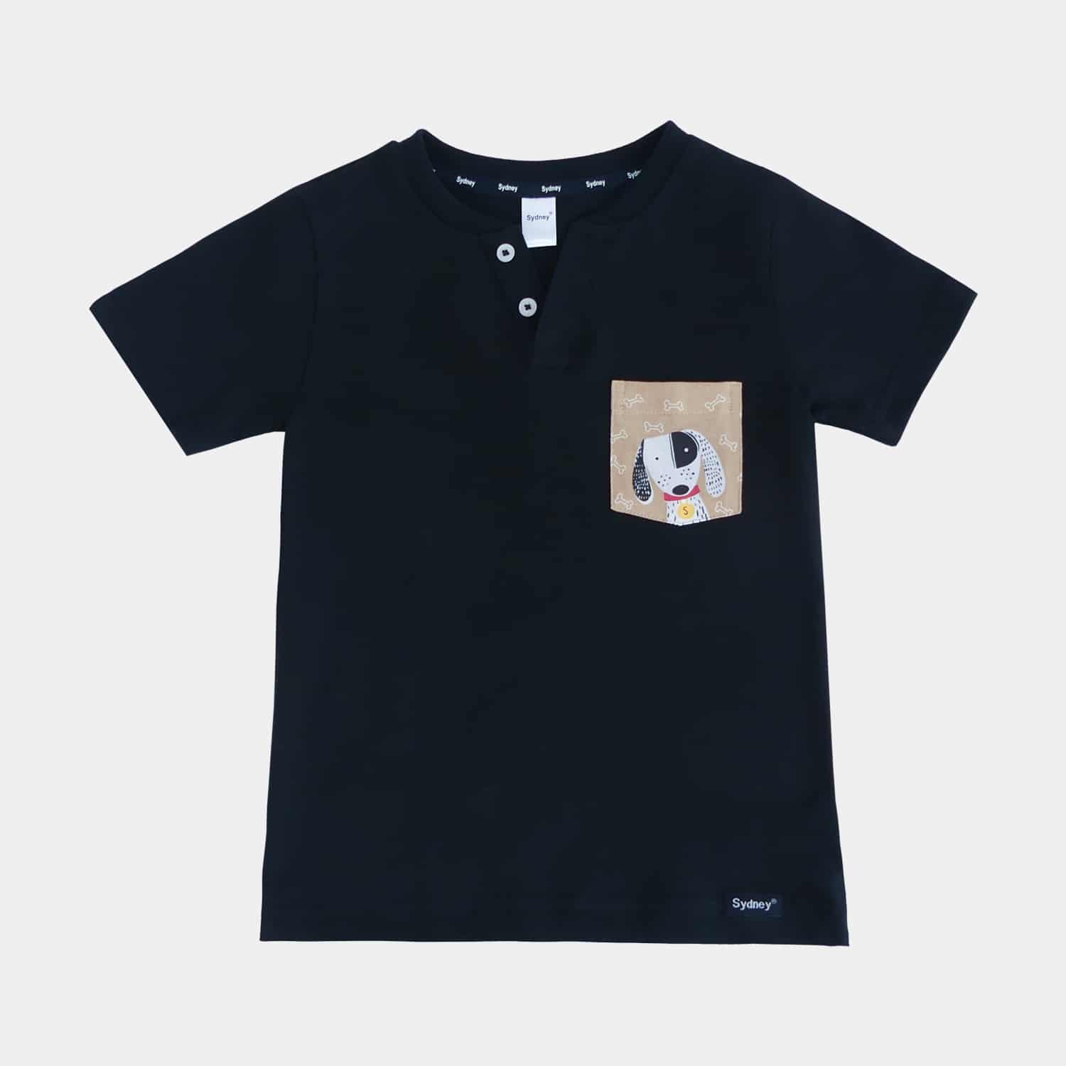 Polo Estampado con Bolsillo para Niños