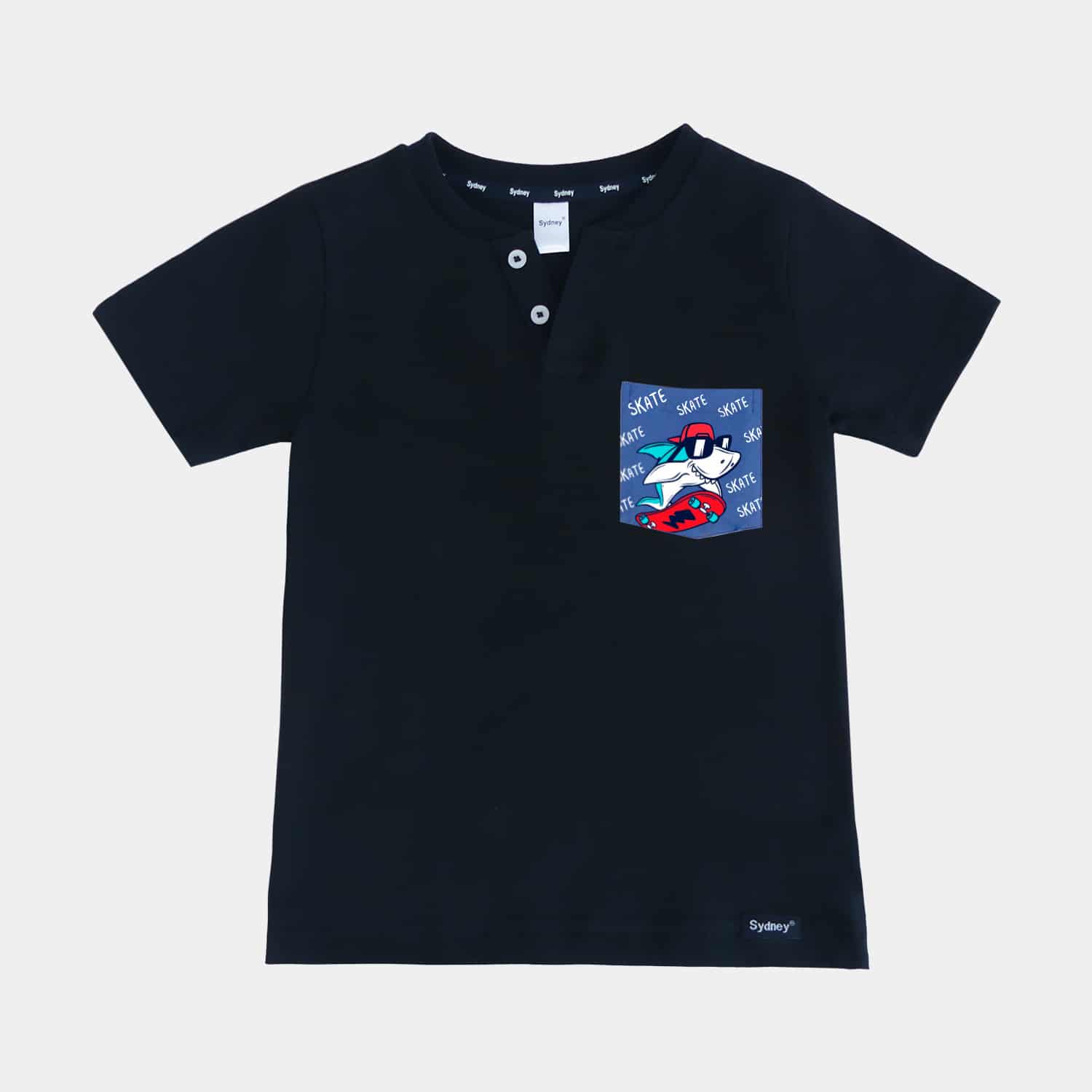 Polo Estampado con Bolsillo para Niños