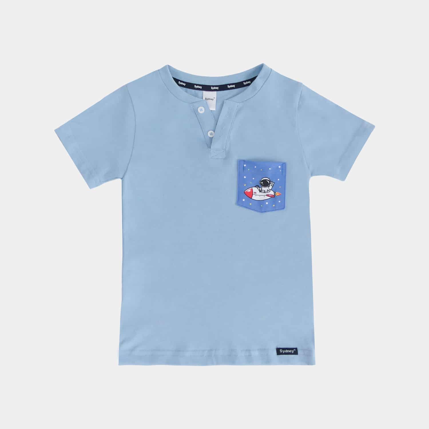 Polo Estampado con Bolsillo para Niños