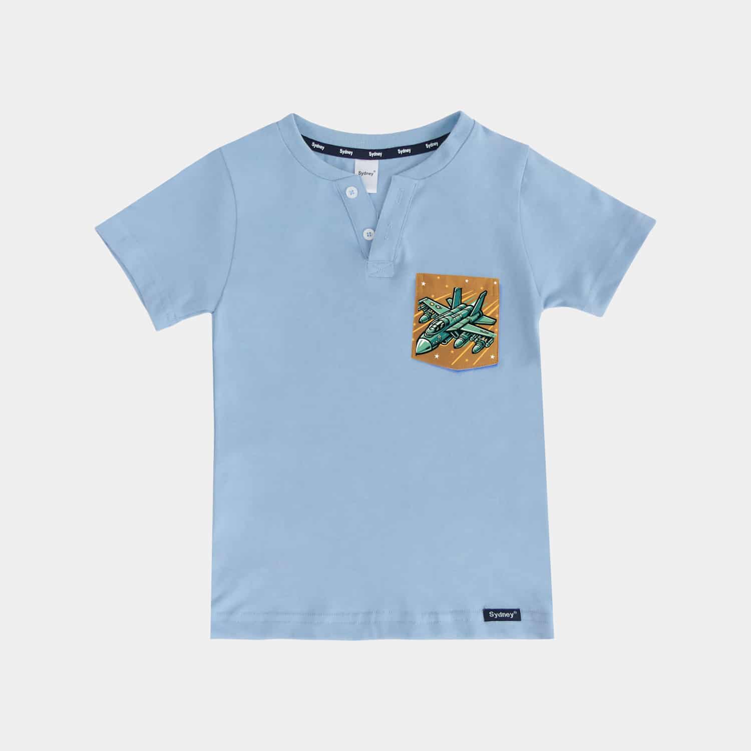 Polo Estampado con Bolsillo para Niños