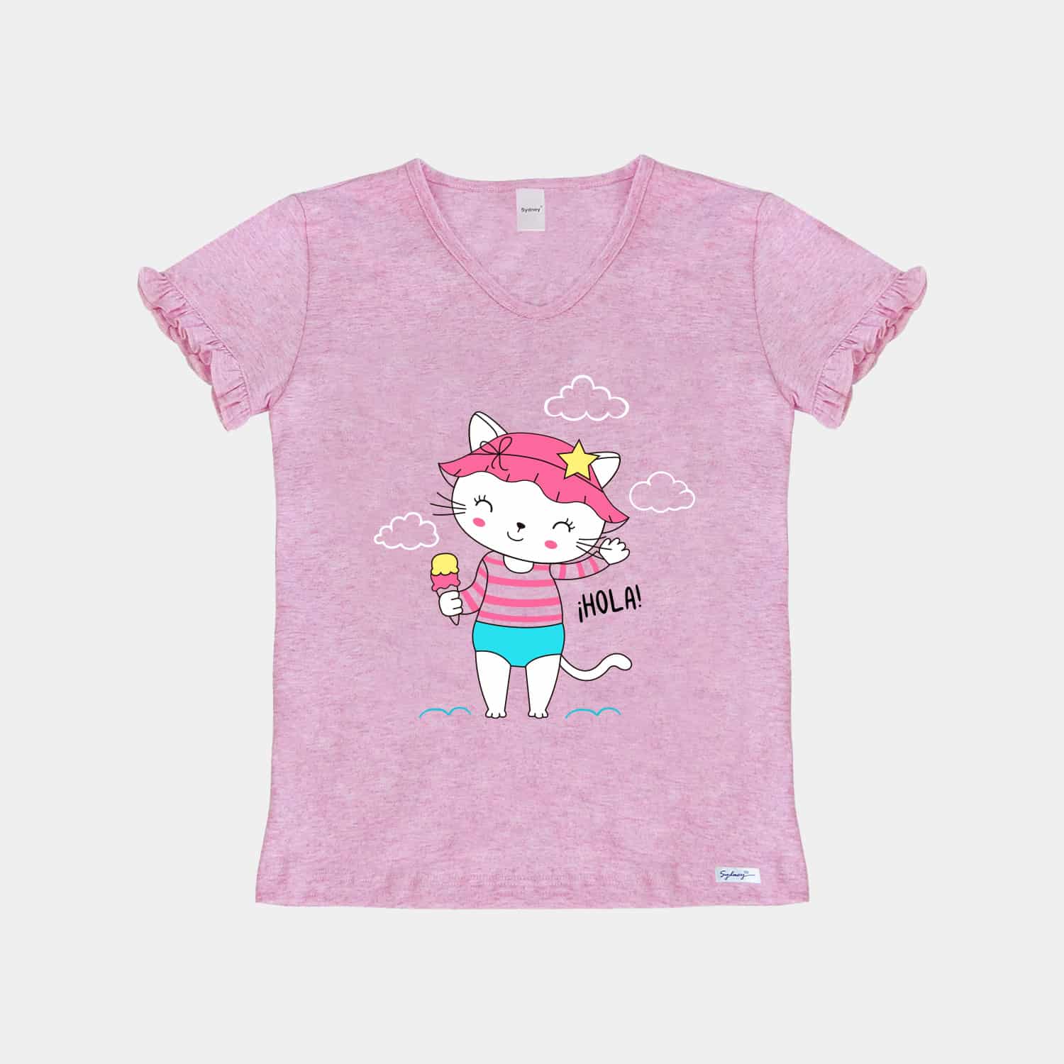 Polo Estampado para Niñas