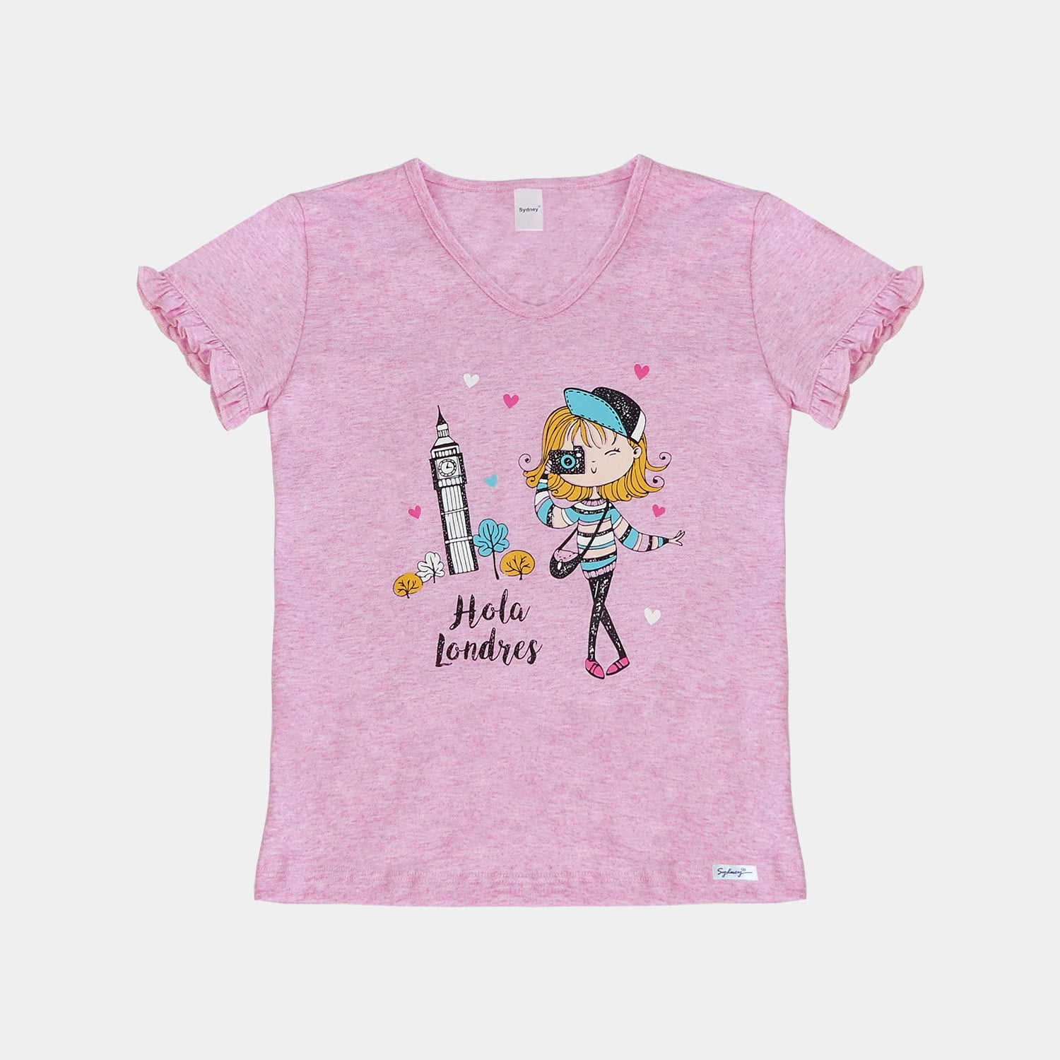Polo Estampado para Niñas