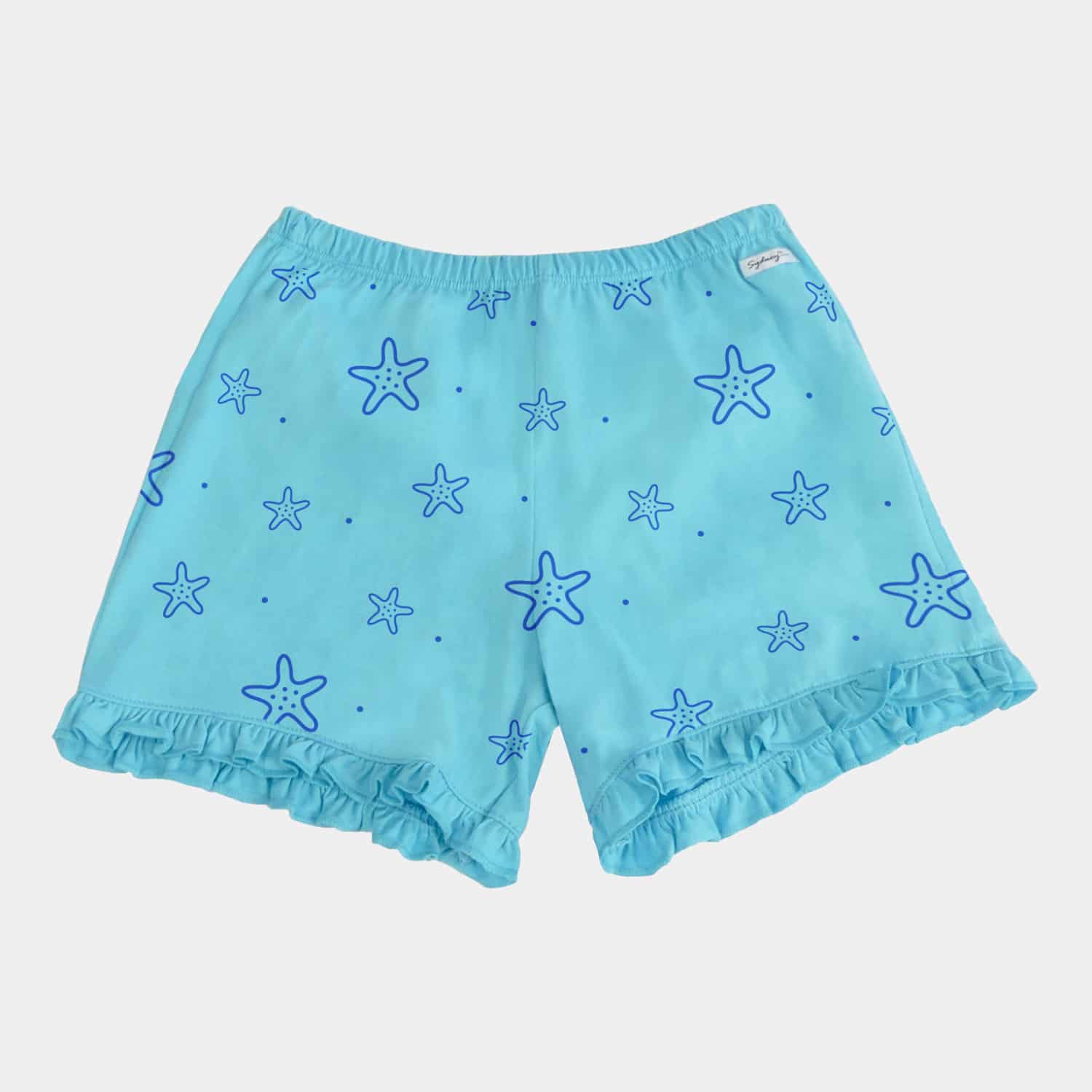 Short Verano con Volado Estampado para Niñas