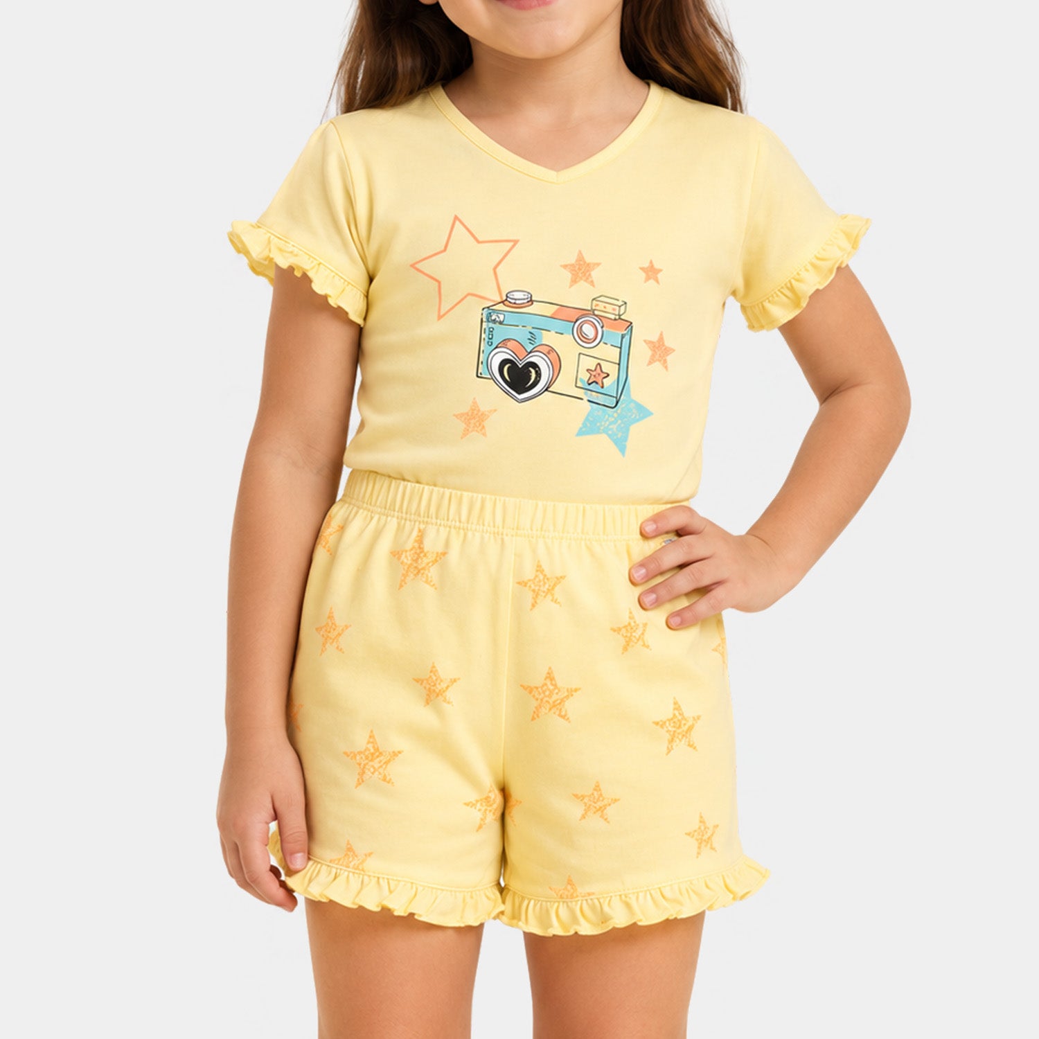 Conjunto Estampado para Verano Niñas