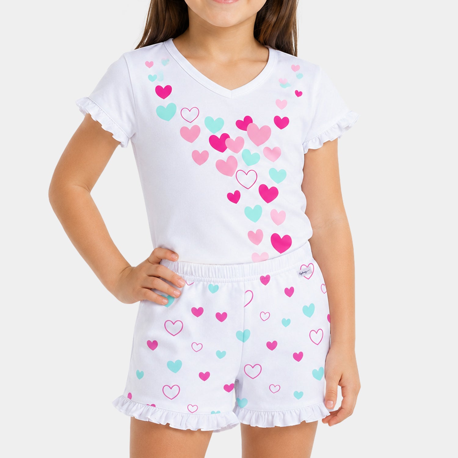 Conjunto Estampado para Verano Niñas