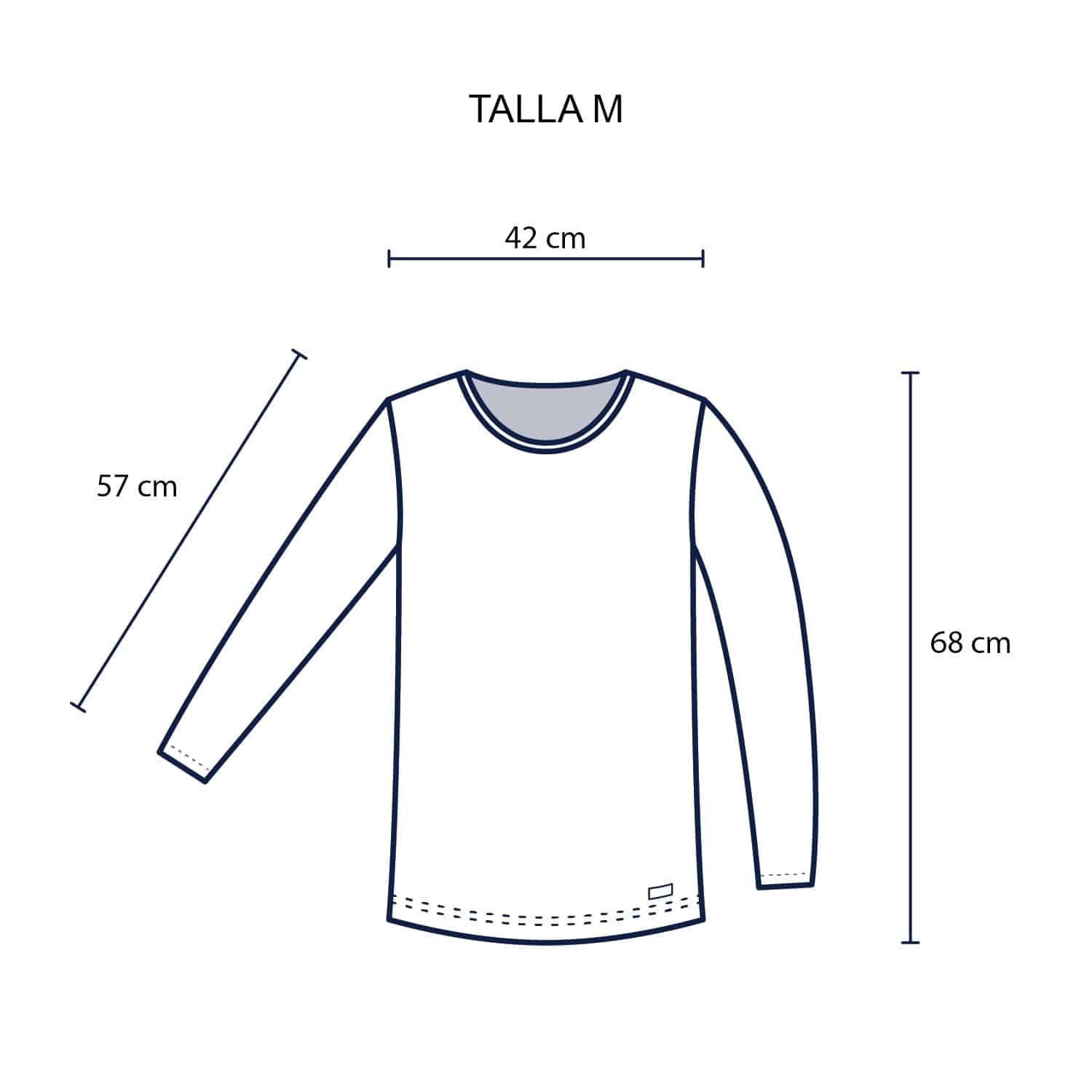 Polo Manga Larga para Hombre