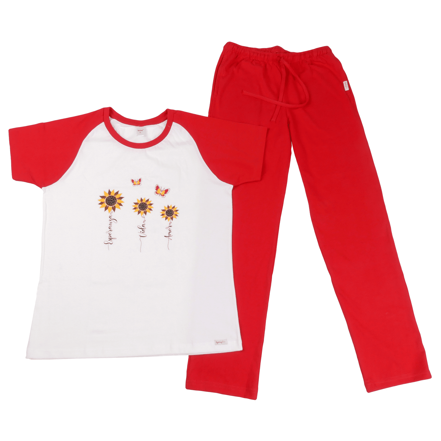Pijama Mujer Manga Corta Pantalón