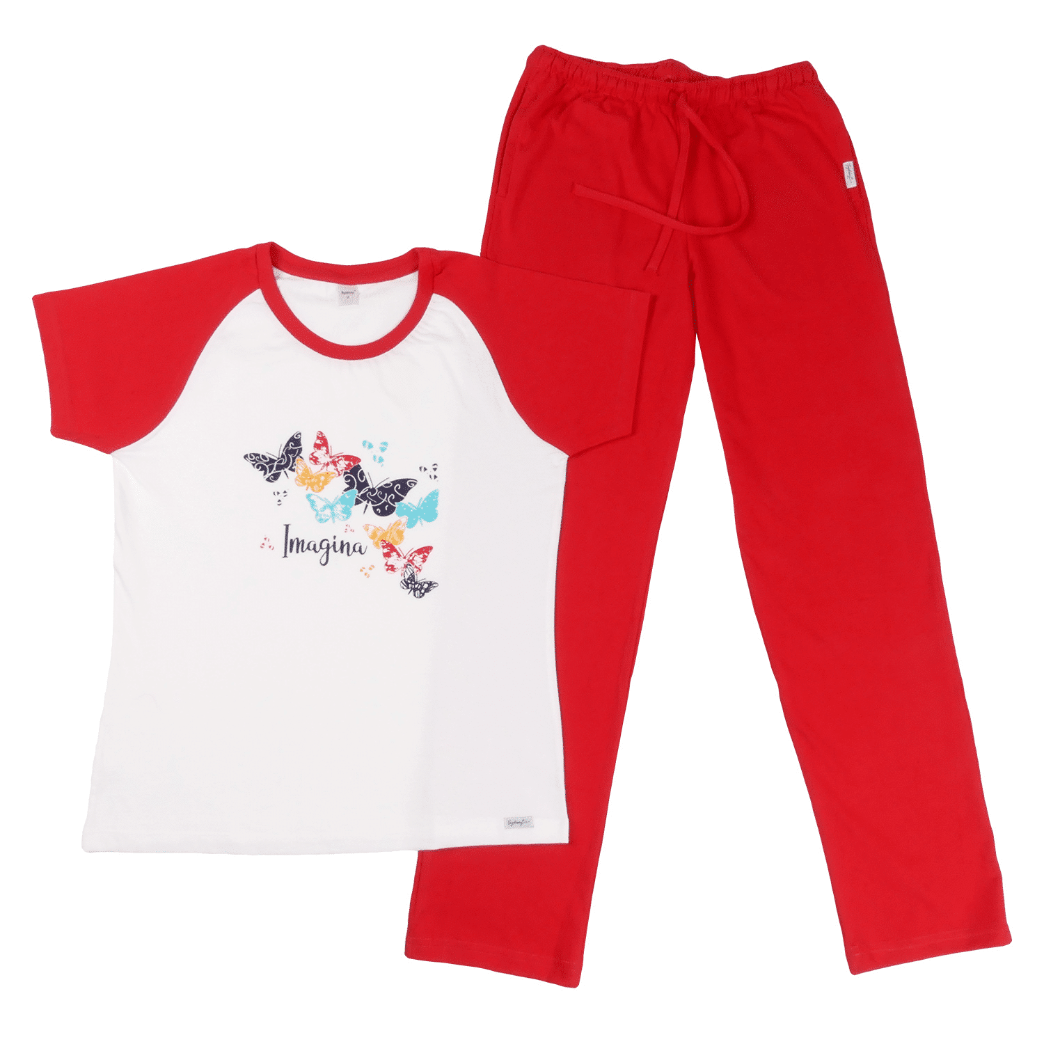 Pijama Mujer Manga Corta Pantalón