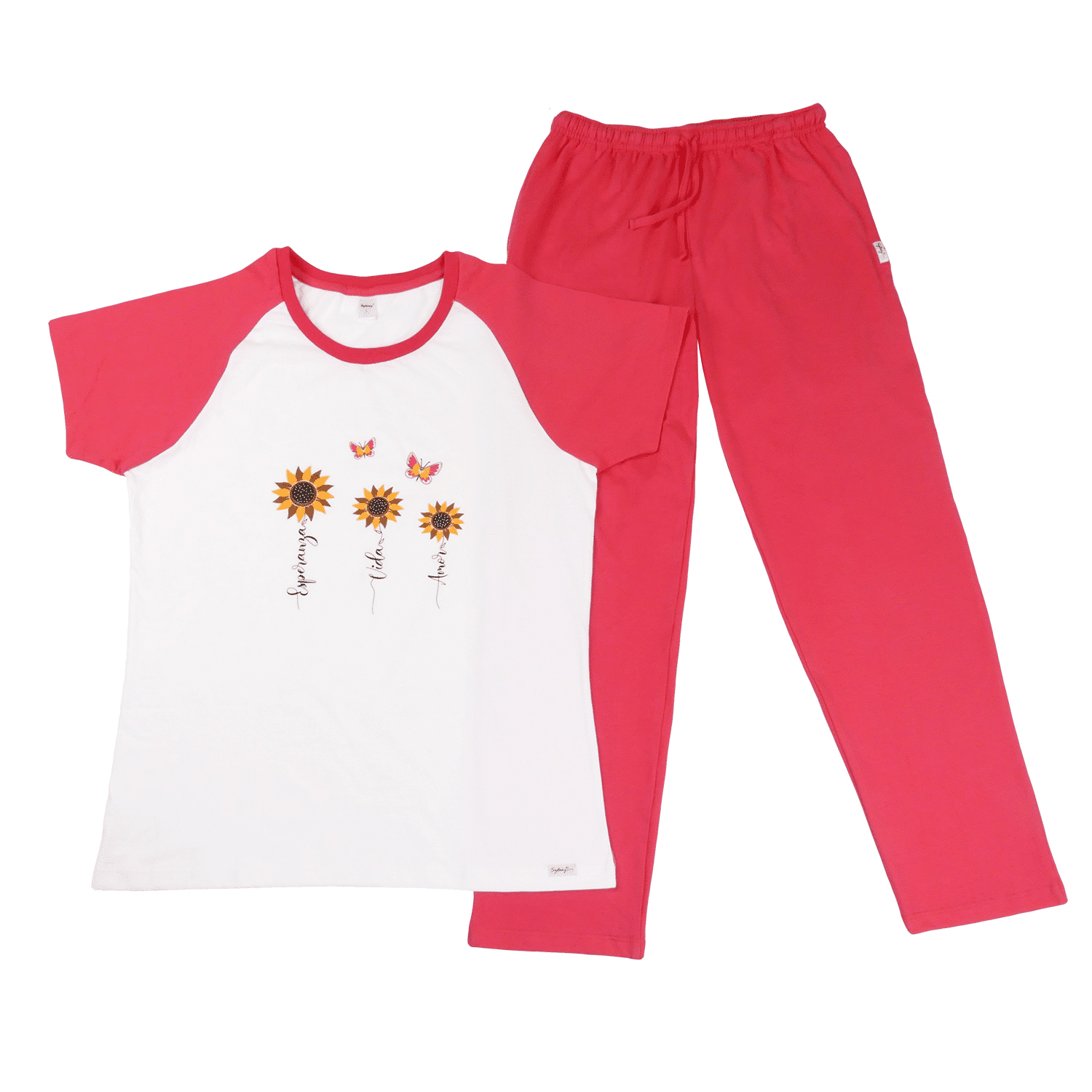 Pijama Mujer Manga Corta Pantalón