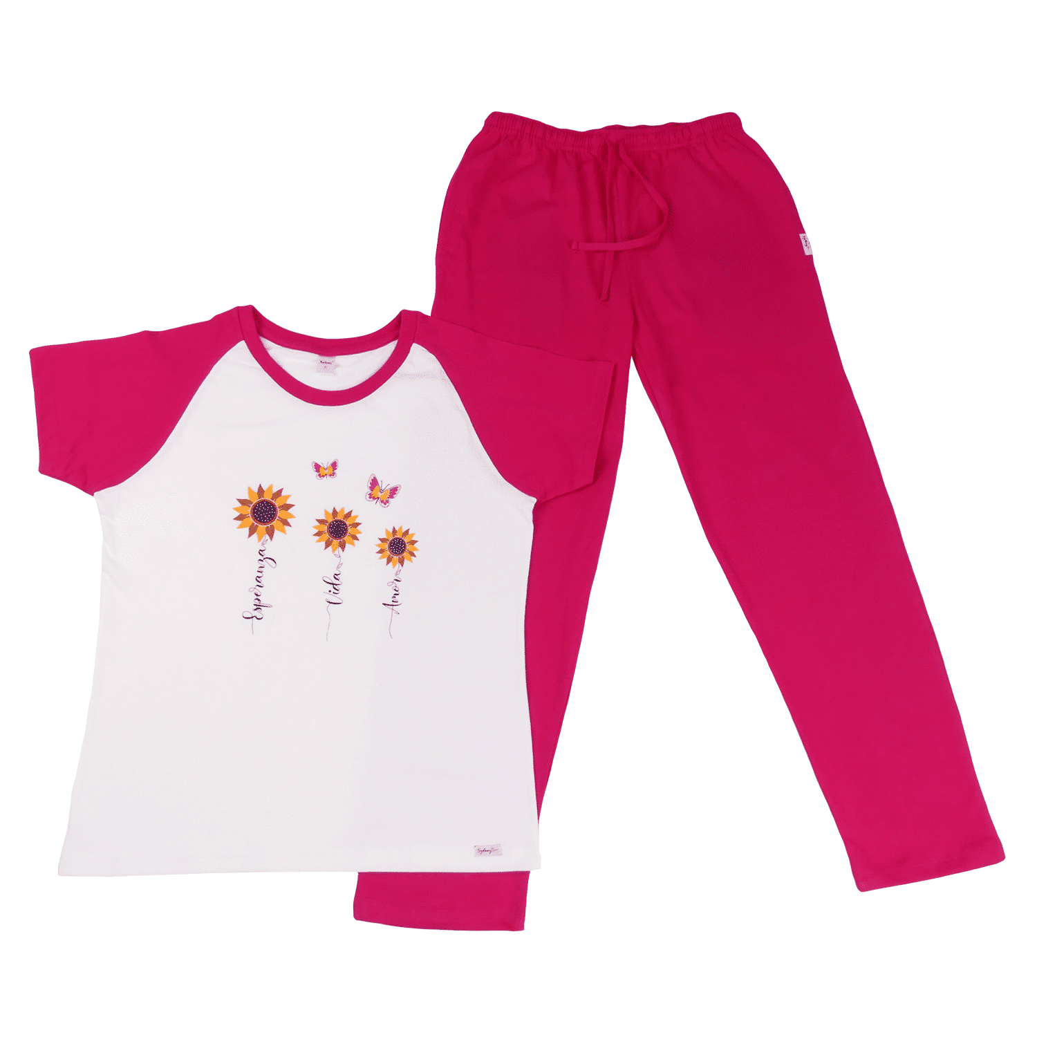 Pijama Mujer Manga Corta Pantalón