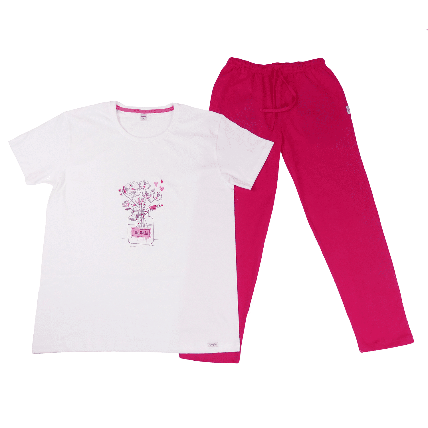 Pijama Mujer Manga Corta Pantalón