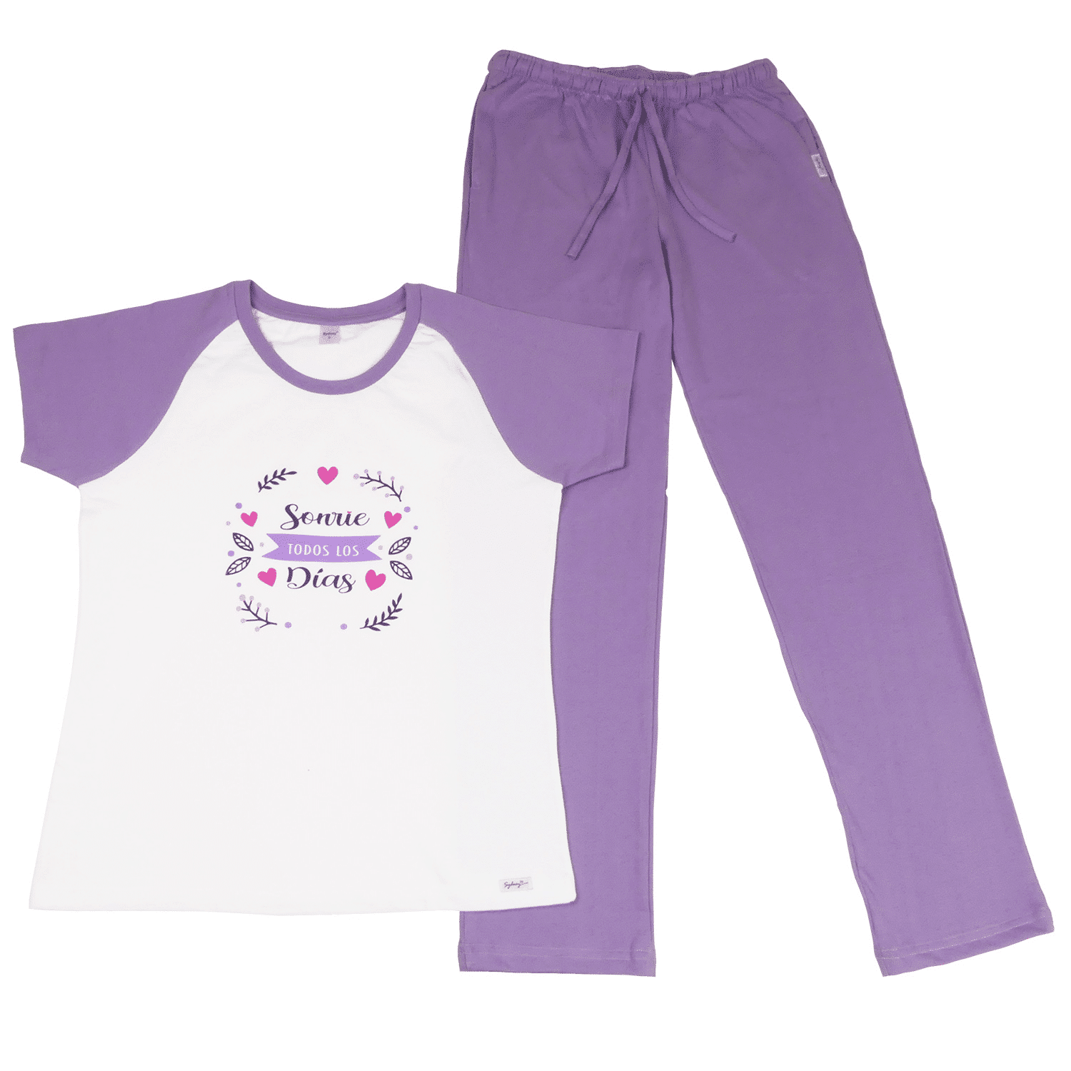 Pijama Mujer Manga Corta Pantalón