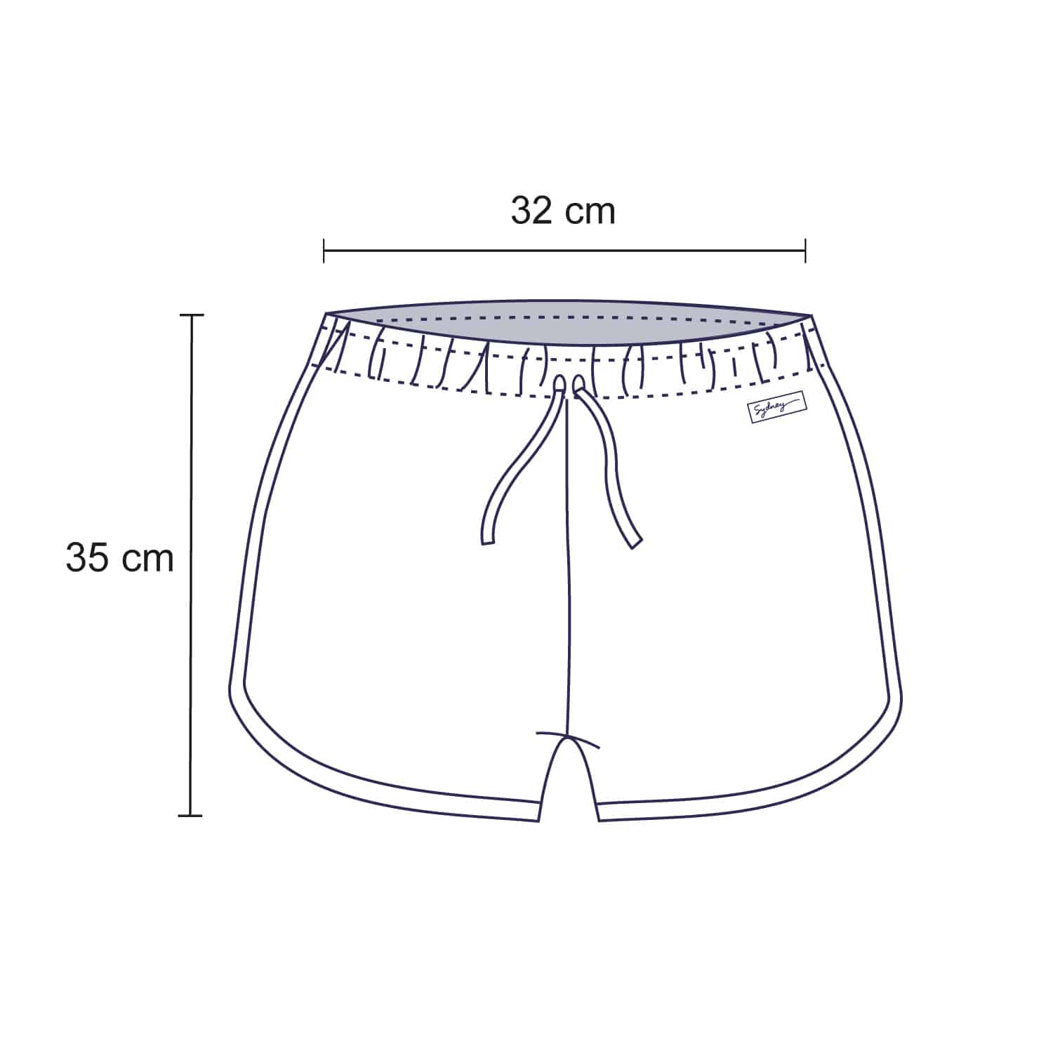 Short Dama Corto