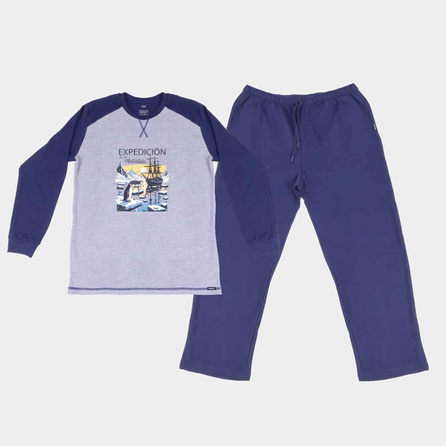 Conjunto Manga Larga de Invierno para Hombre