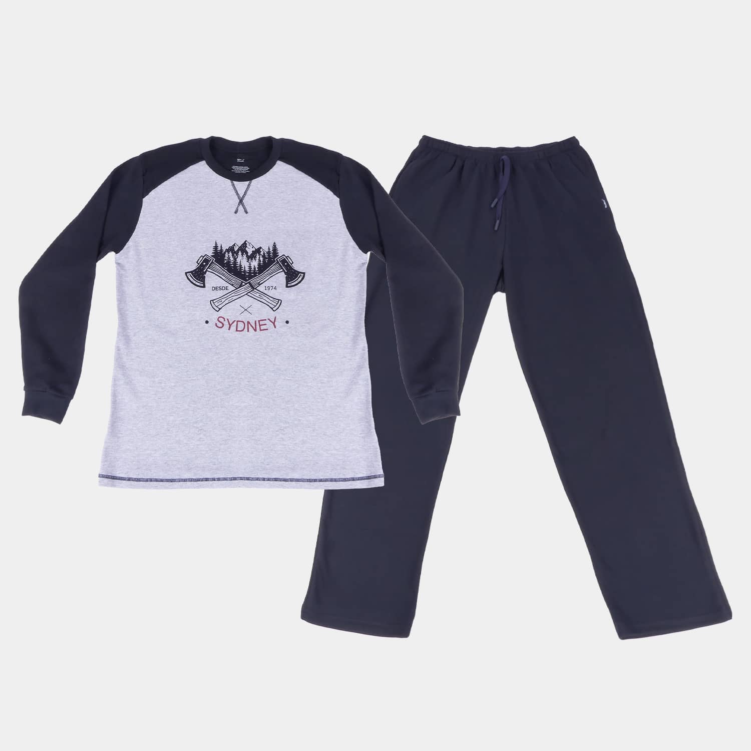 Conjunto Manga Larga de Invierno para Hombre