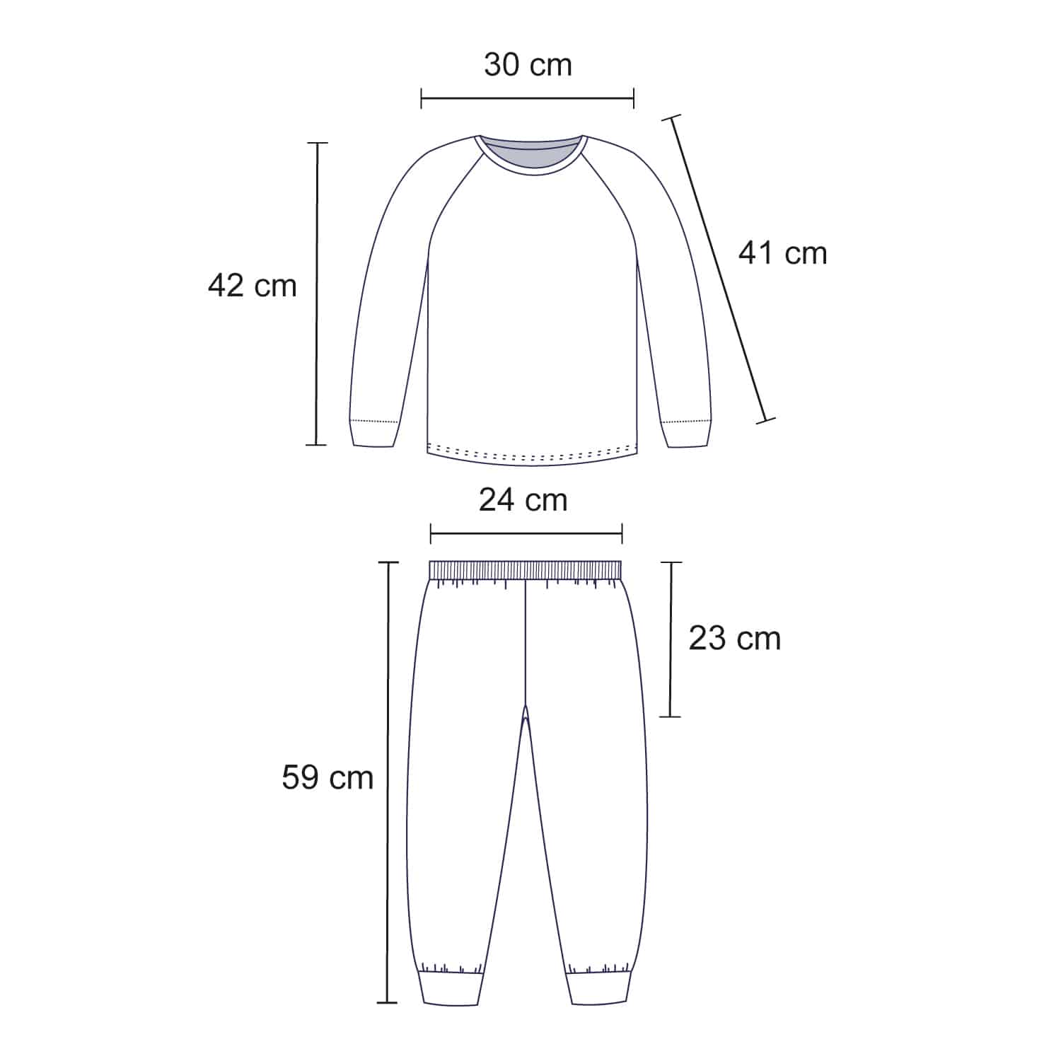 Conjunto Manga Larga de Invierno para Niños