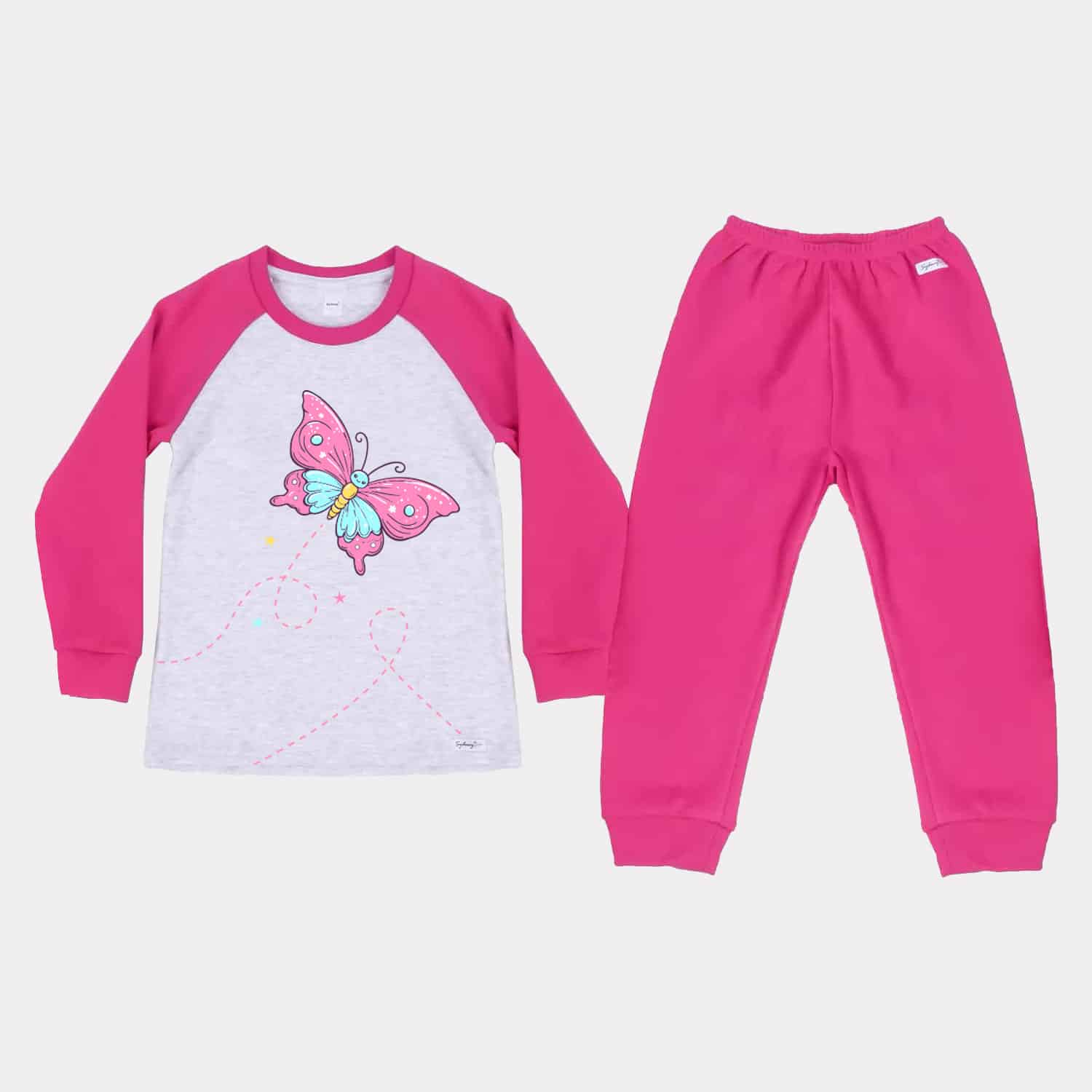 Conjunto Manga Larga de Invierno para Niñas