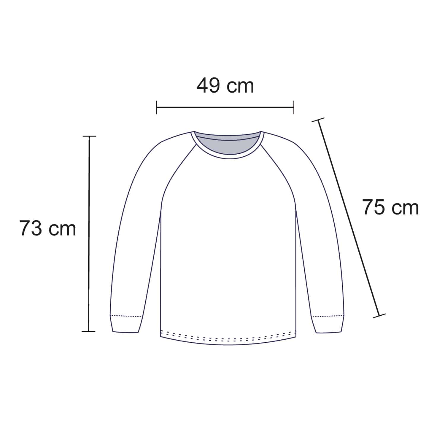 Polo Manga Larga de Invierno para Hombre