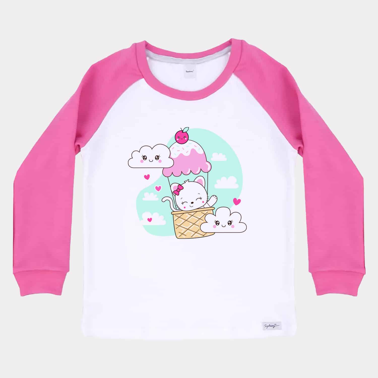 Polo Manga Larga de Invierno para Niñas
