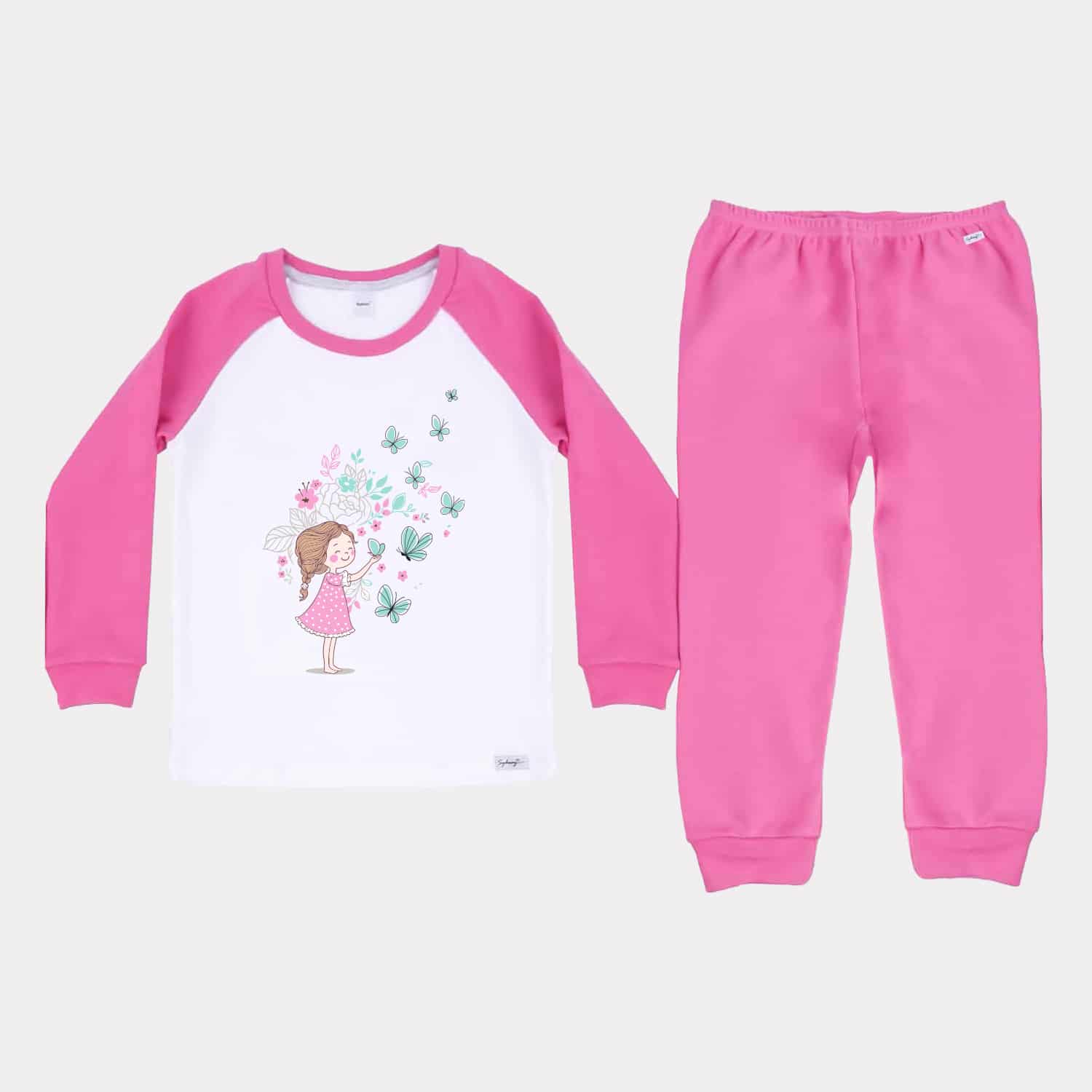 Conjunto Manga Larga de Invierno para Niñas