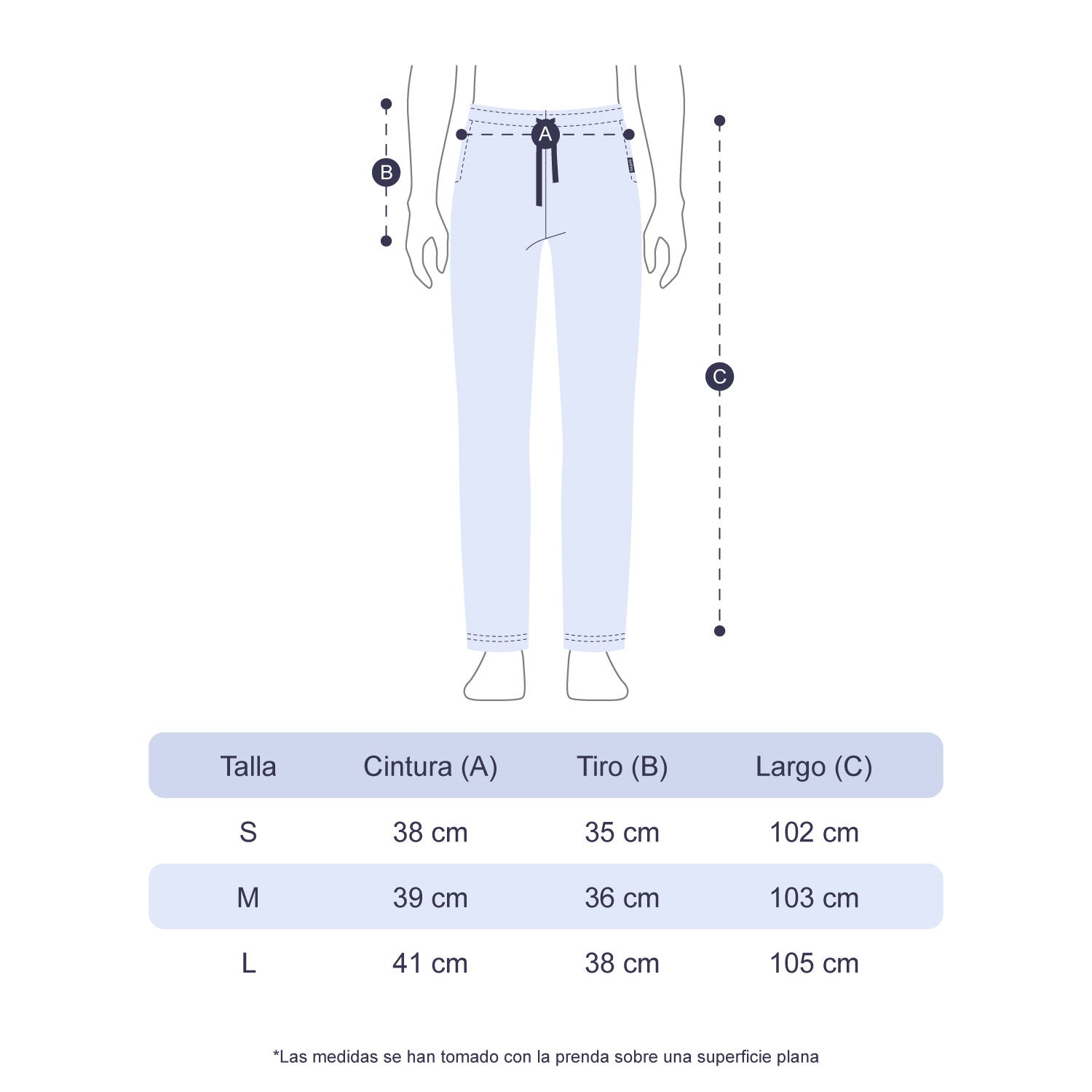 Pantalón Sport Agamuzado.