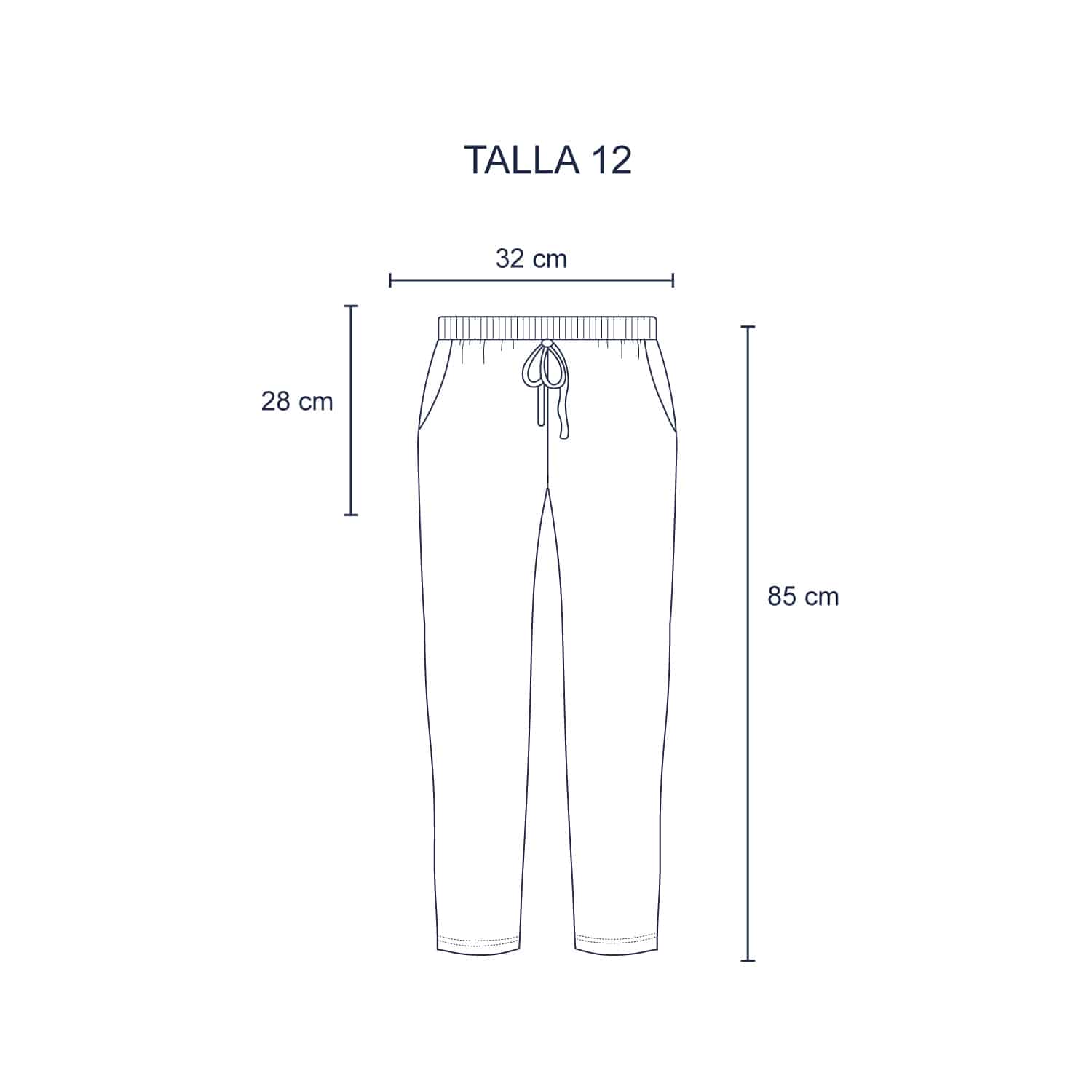 Pantaloneta Sport Agamuzada para Niñas