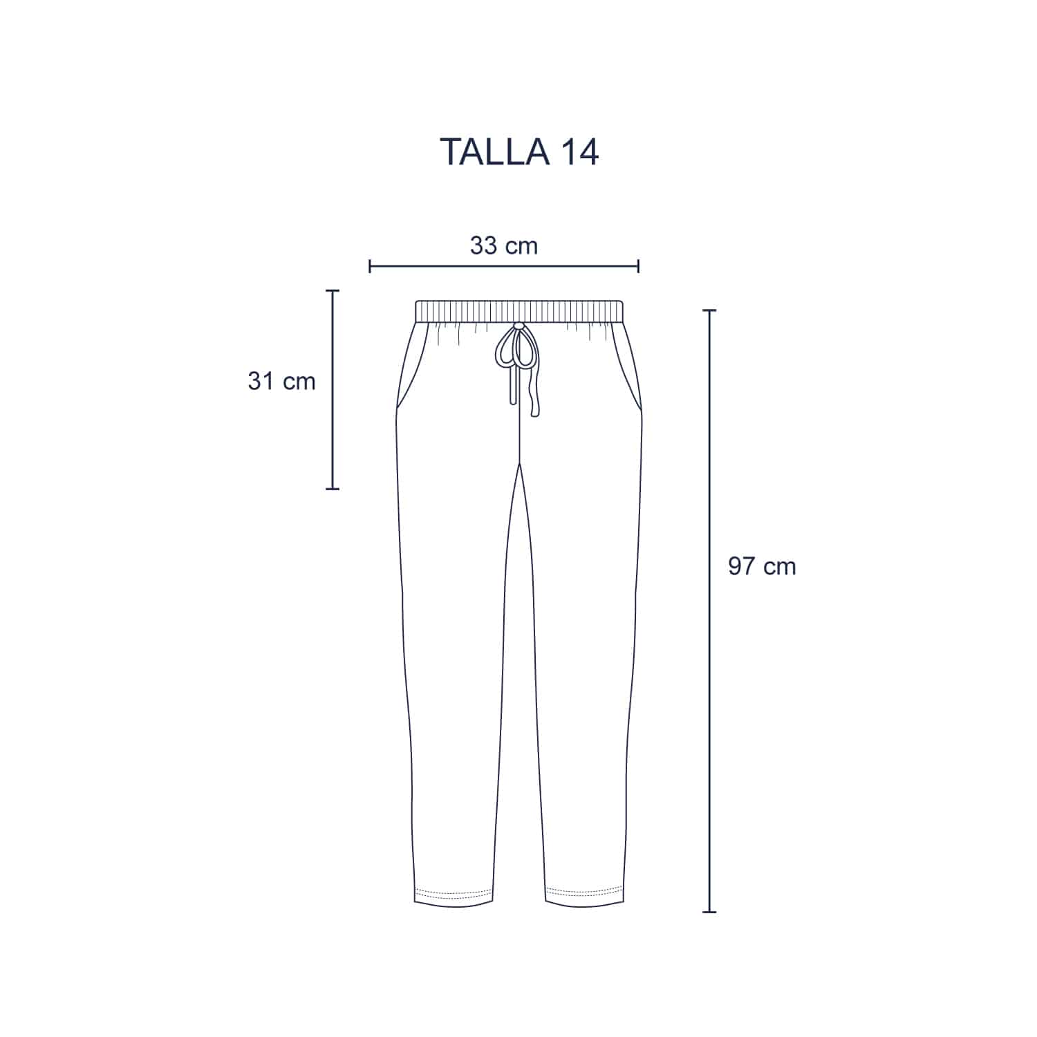 Pantaloneta Sport Agamuzada para Niñas