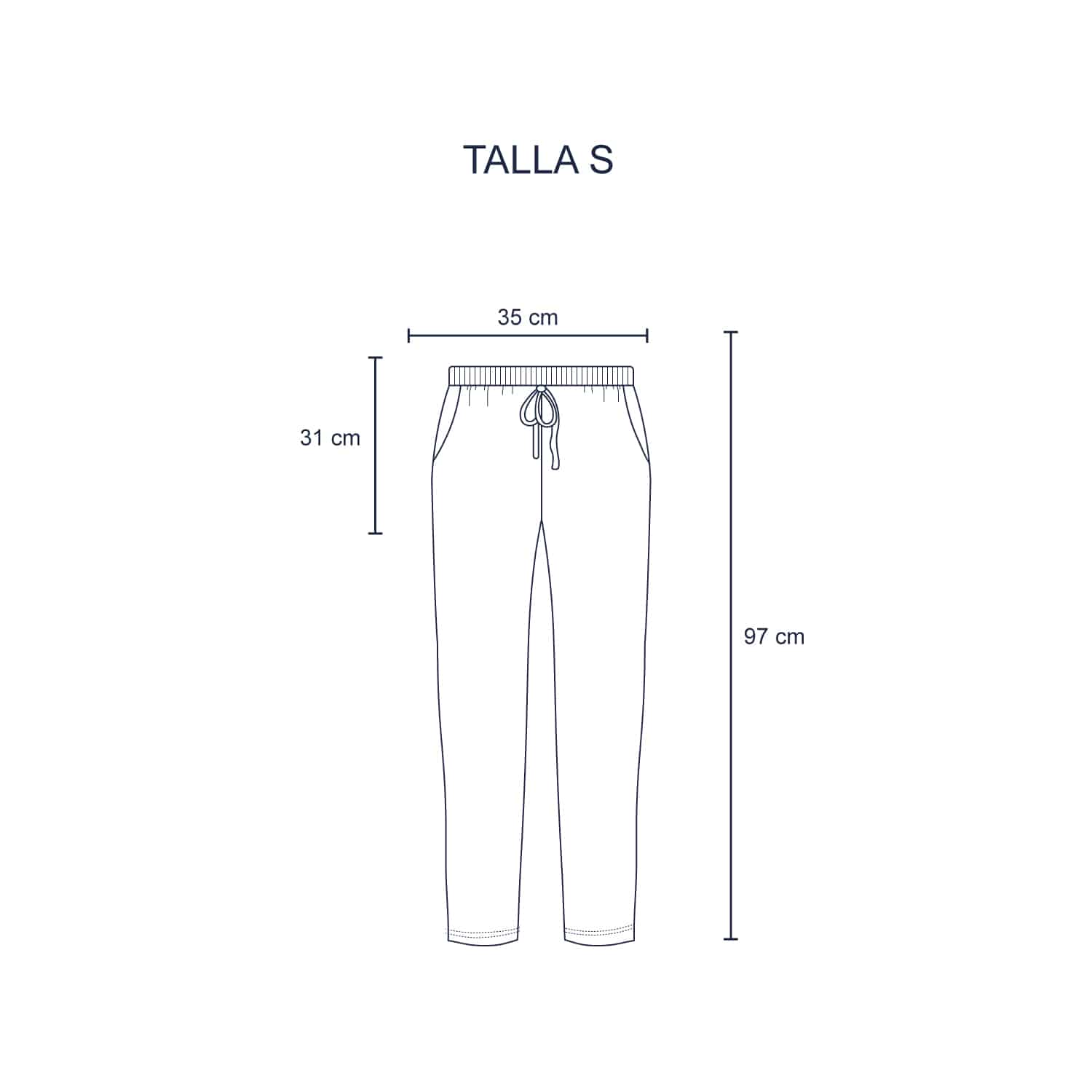 Pantaloneta Sport Agamuzada para Dama