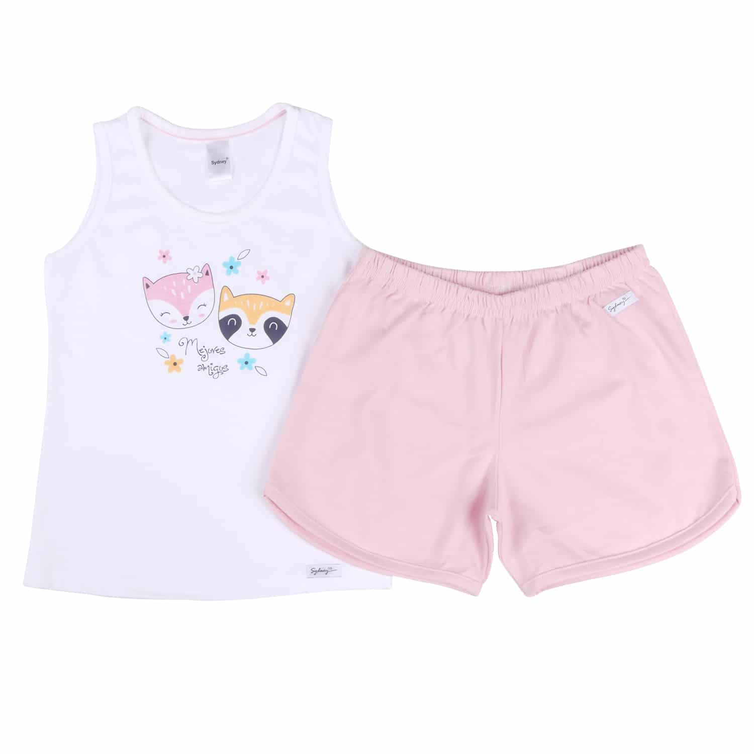 Conjunto Estampado sin Mangas.