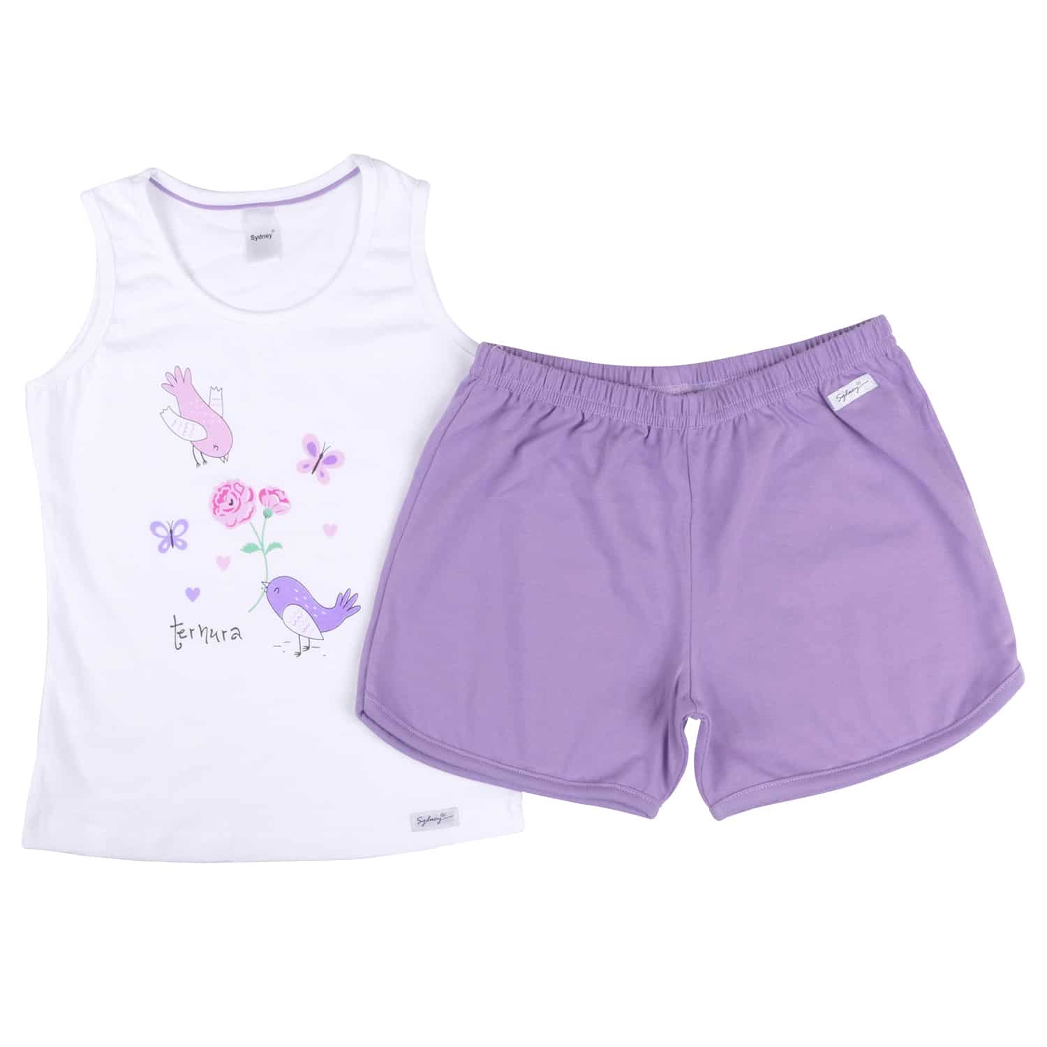 Conjunto Estampado sin Mangas.