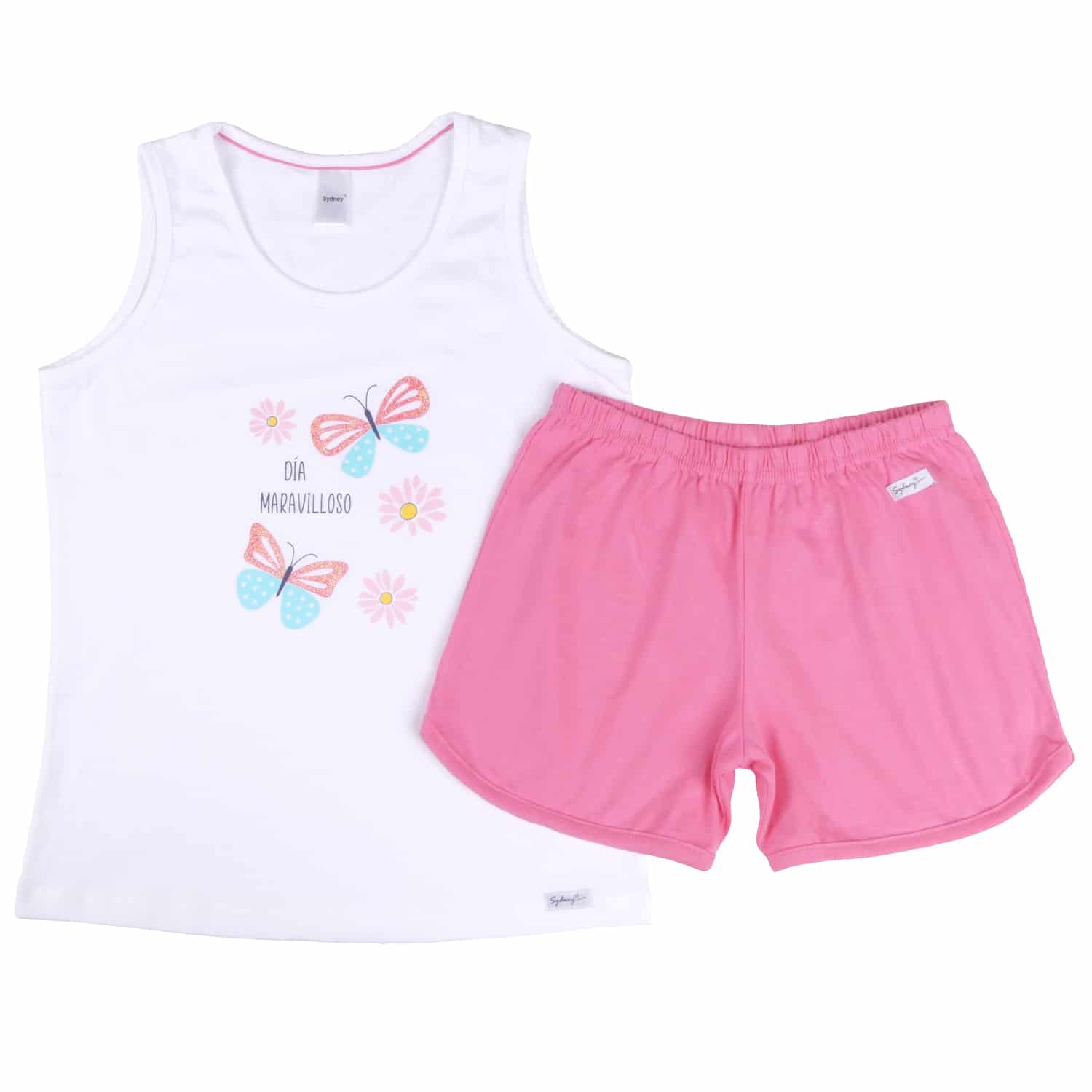 Conjunto Estampado sin Mangas.