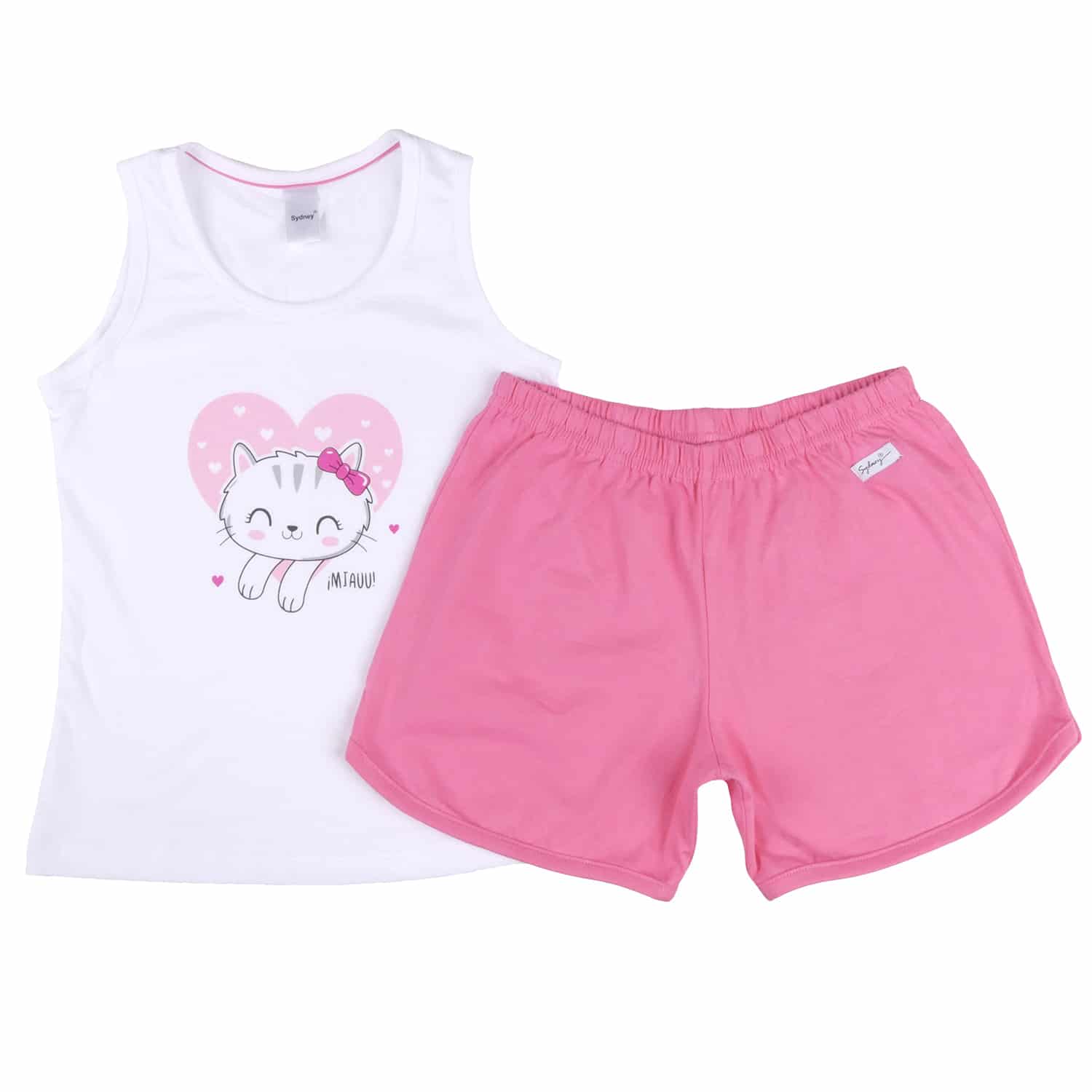 Conjunto Estampado sin Mangas.