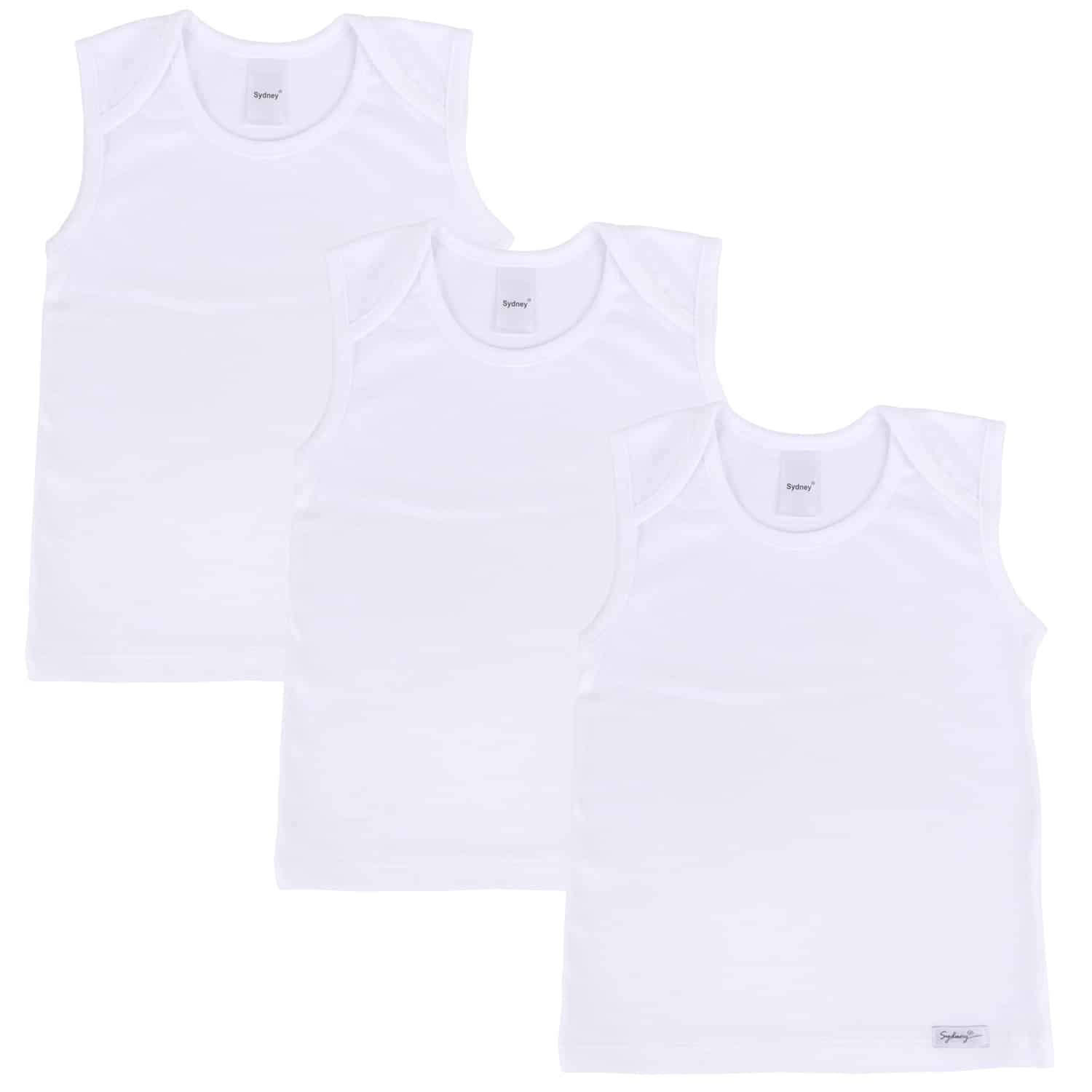 Polo sin Manga – Pack x3